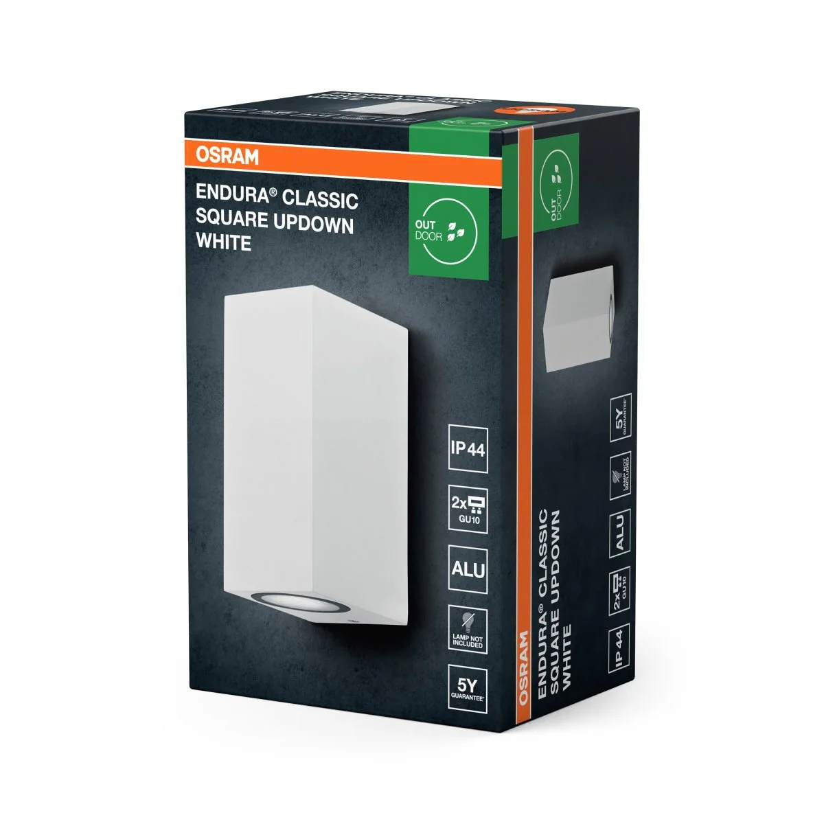 OSRAM Endura Classic Square Kinkiet góra-dół biały - Image 2