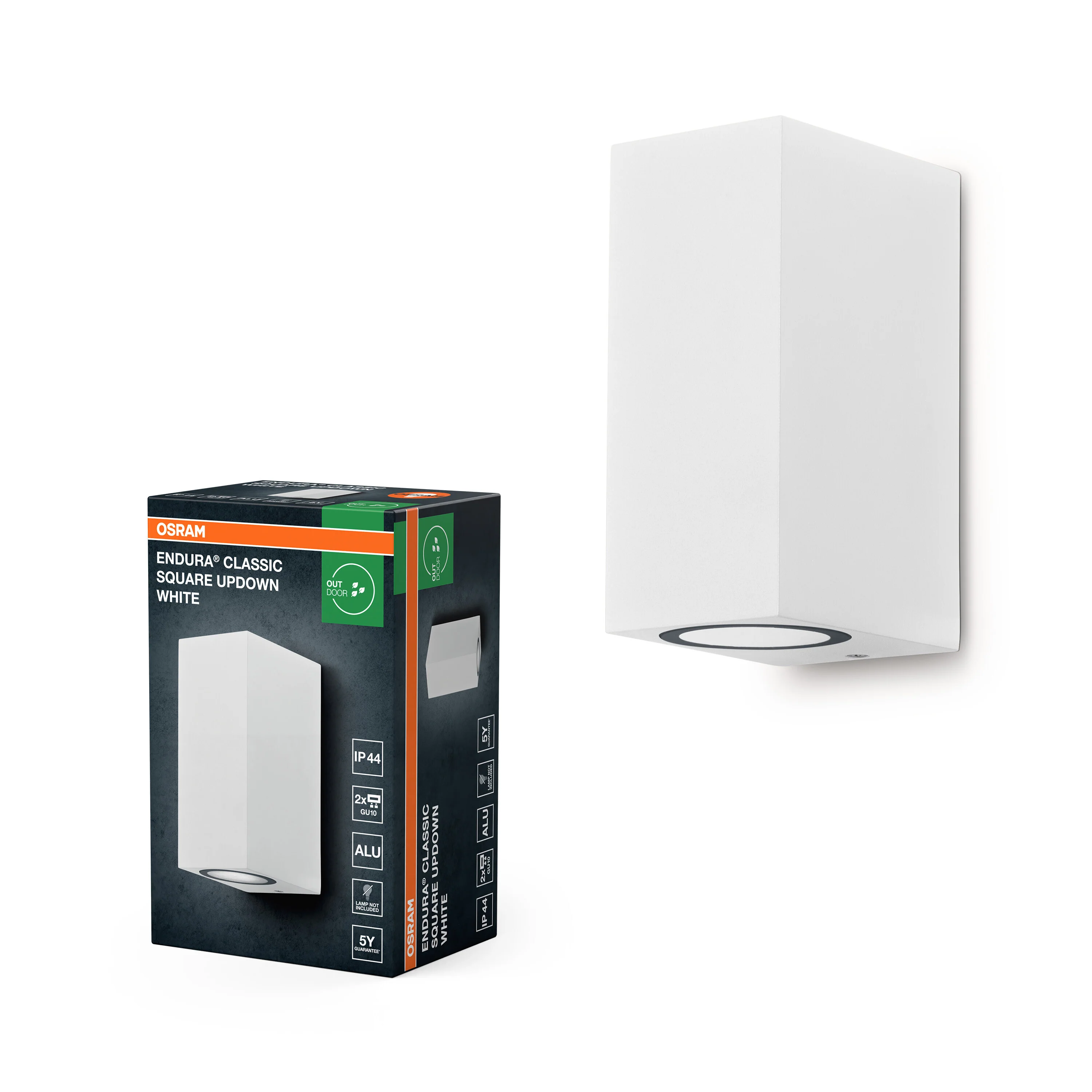 OSRAM Endura Classic Square Kinkiet góra-dół biały - Image 5