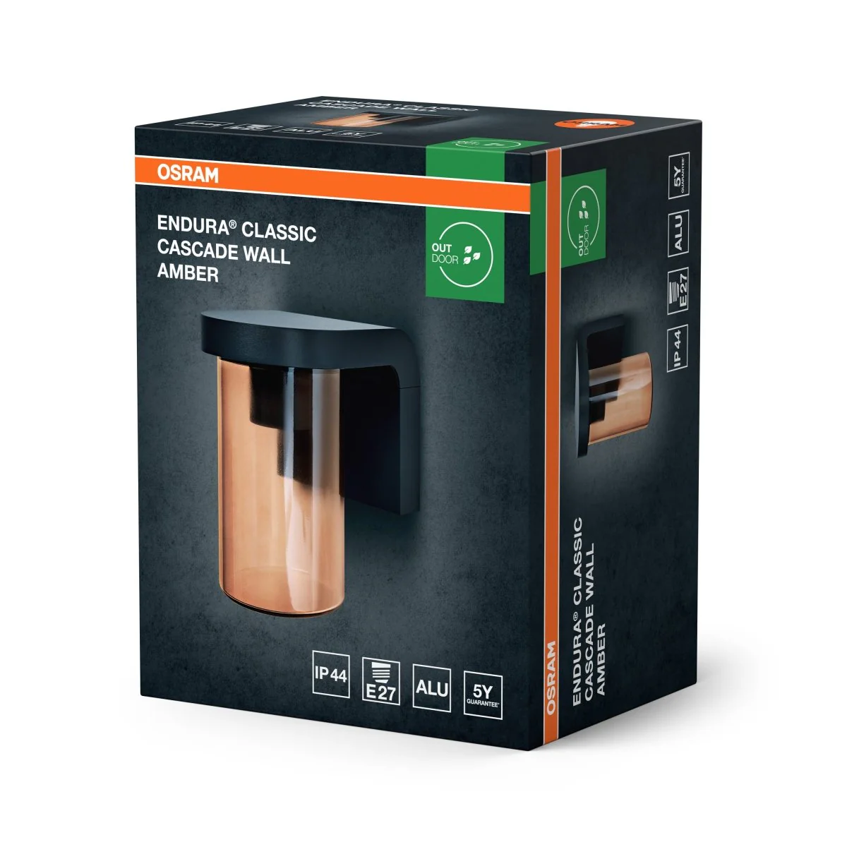 OSRAM ENDURA® CLASSIC CASCADE Kinkiet E27 bursztynowy - Image 2