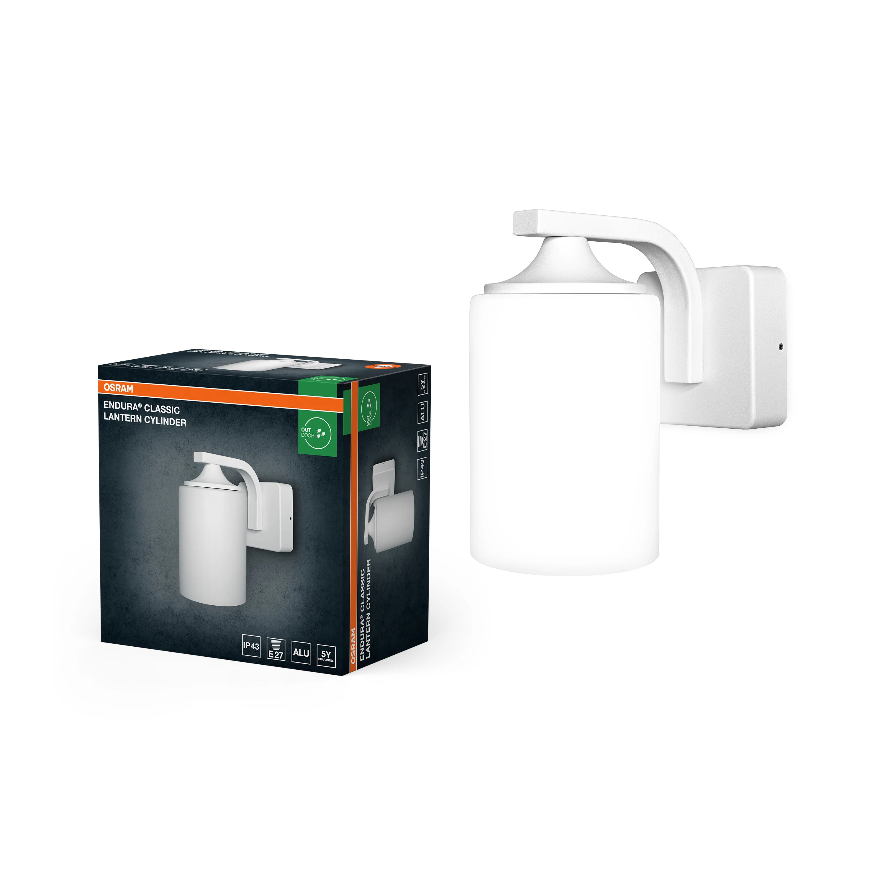 OSRAM ENDURA® CLASSIC LANTERN CYLINDER E27 biały - Image 5