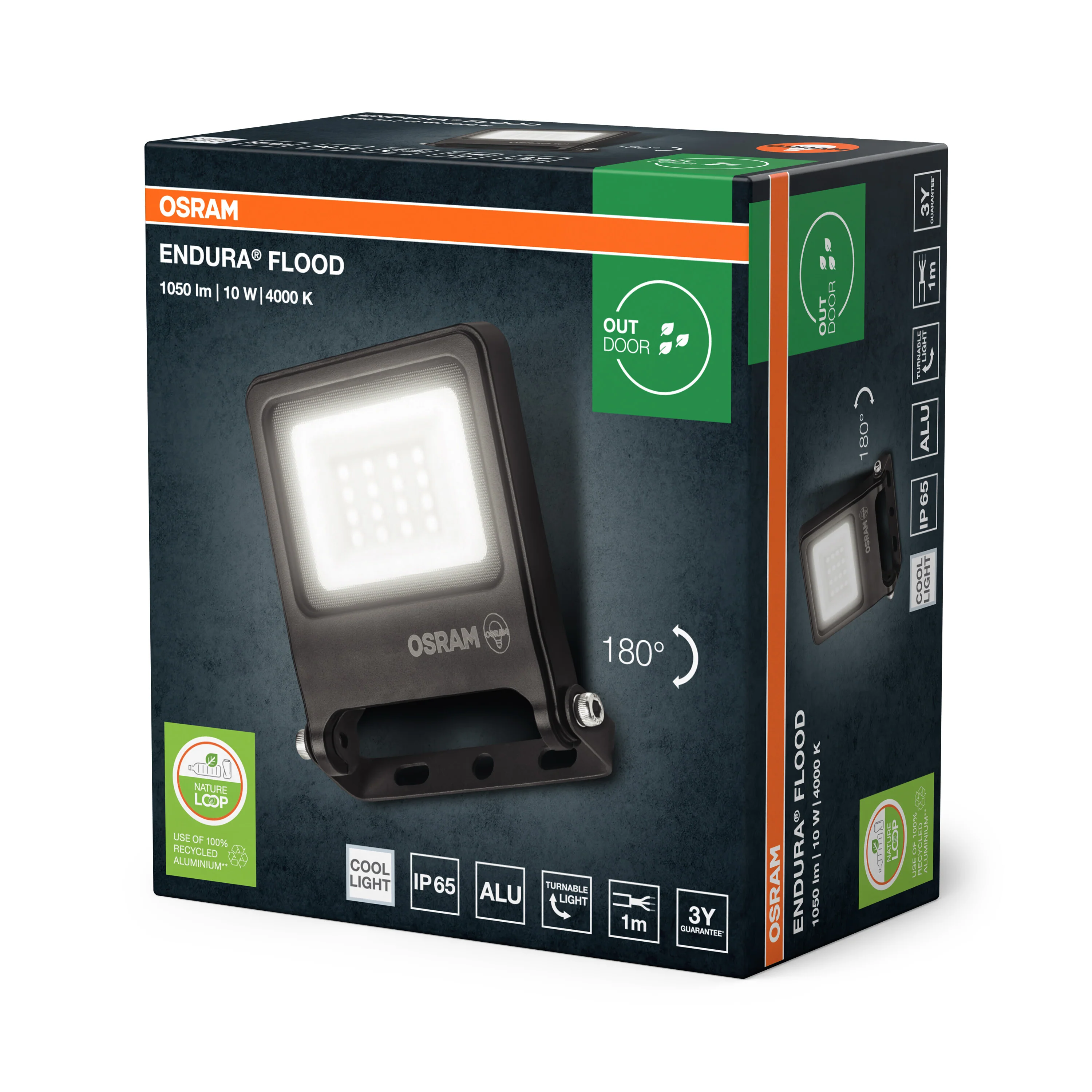 OSRAM ENDURA® Flood 10W chłodna biel PCR - Image 5
