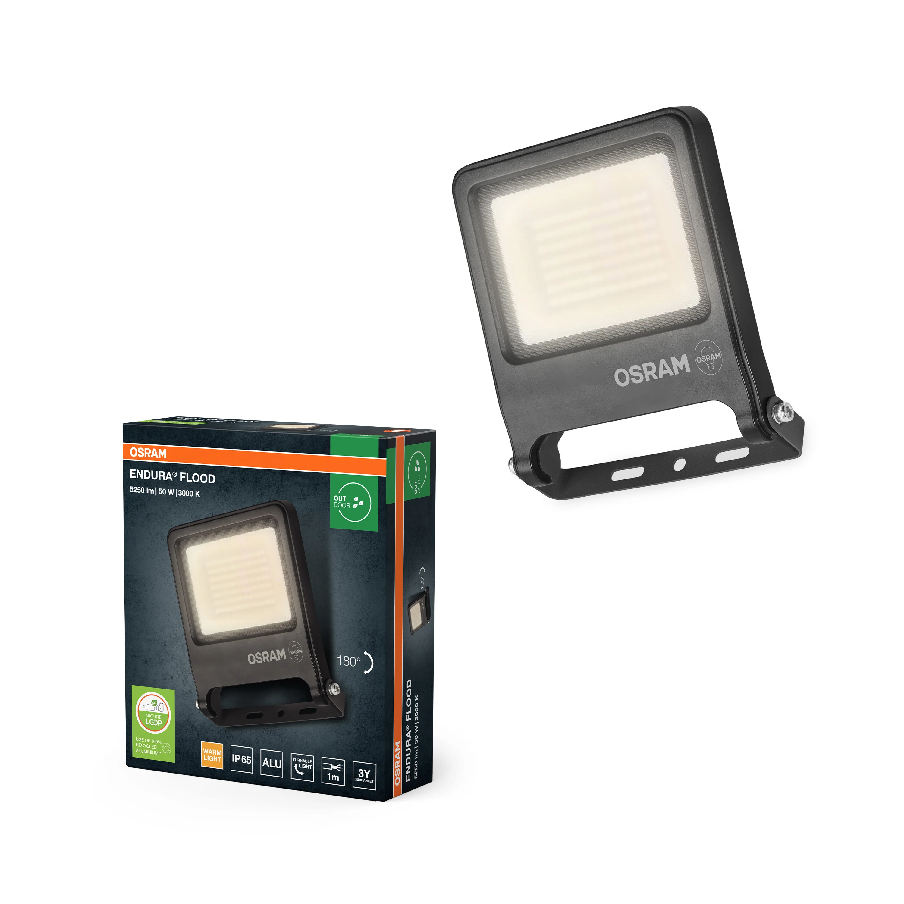 OSRAM ENDURA® Flood 150W ciepła biel PCR - Image 5