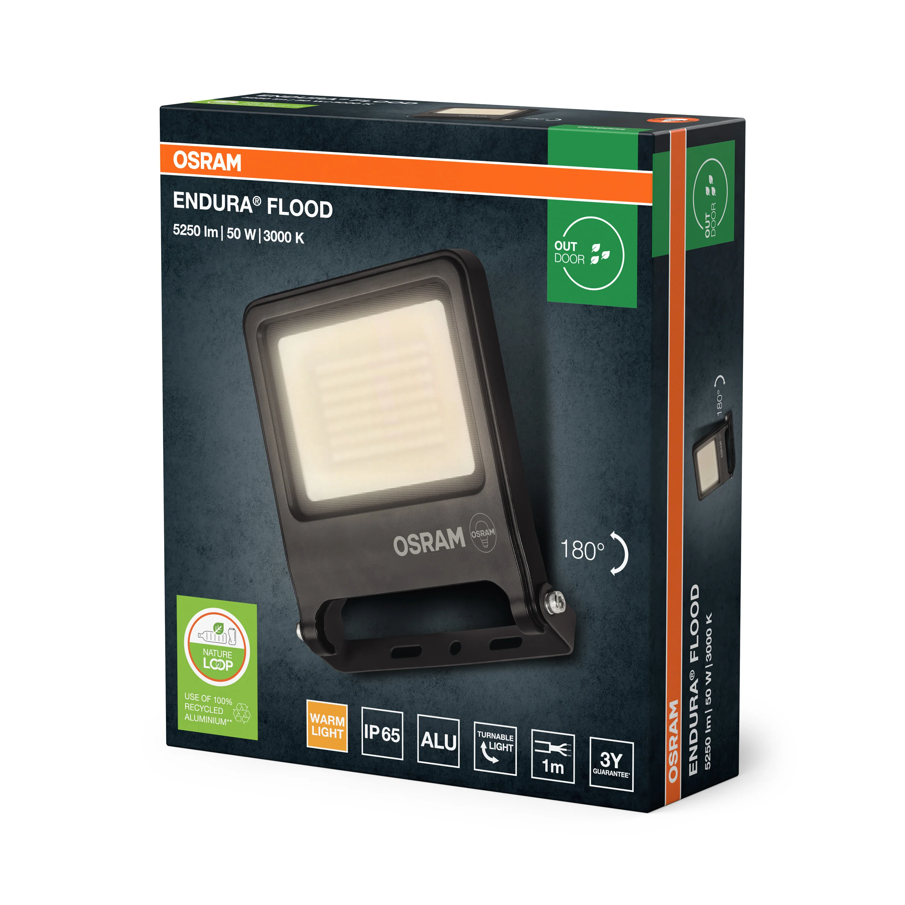 OSRAM ENDURA® Flood 150W ciepła biel PCR - Image 6