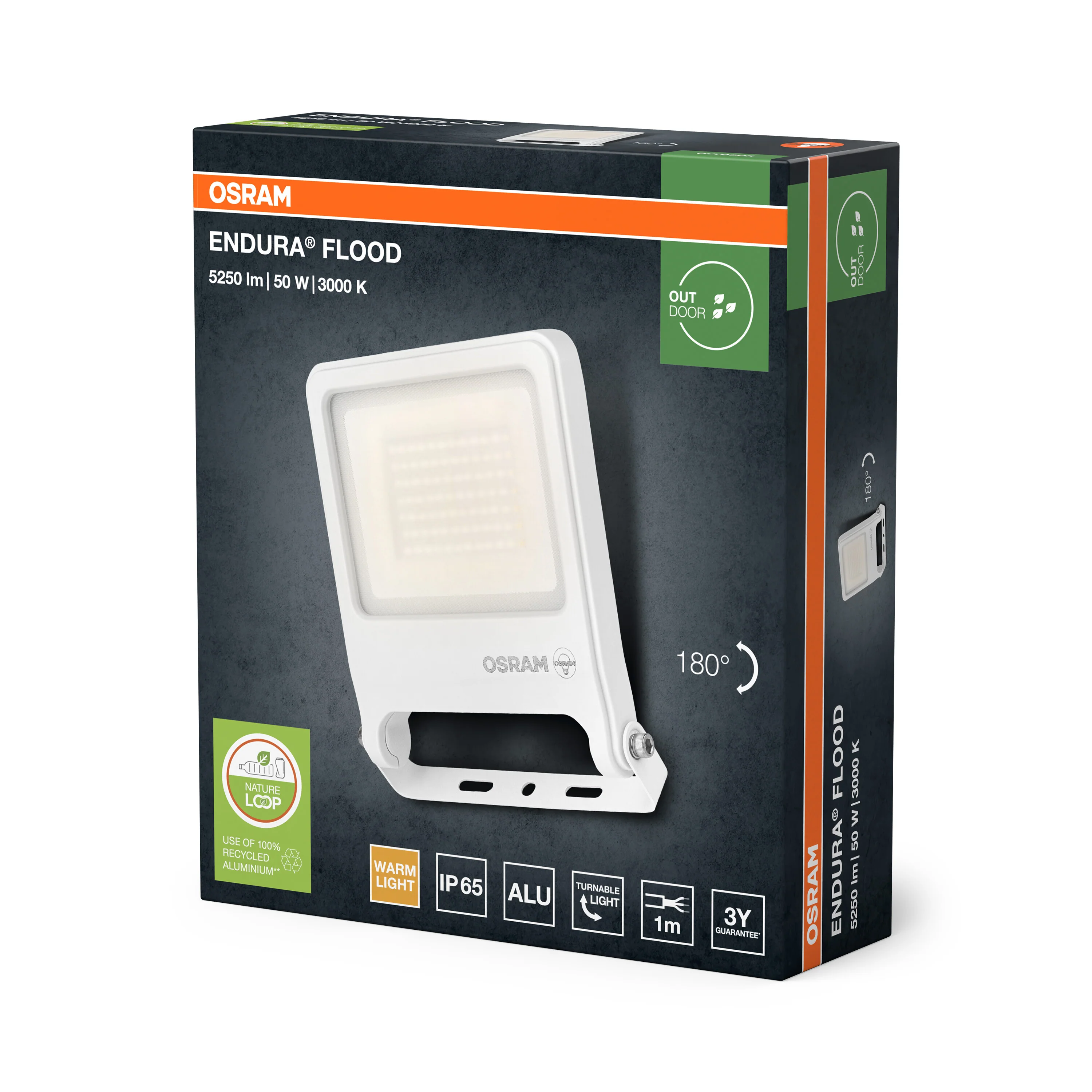 OSRAM ENDURA® Flood 200W ciepła biel PCR - Image 5