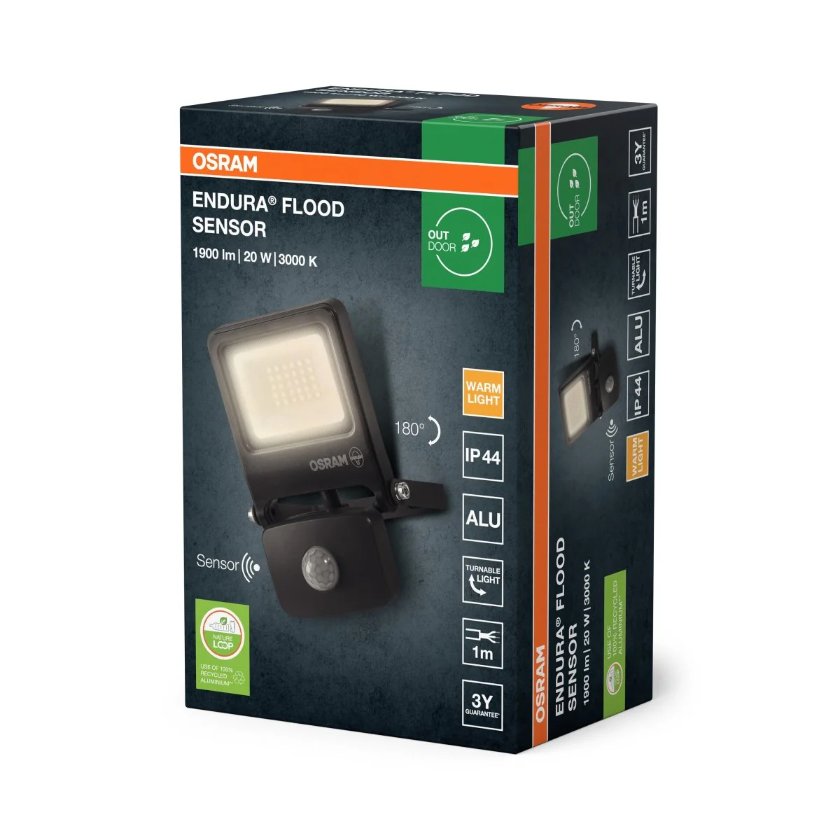 OSRAM ENDURA® Flood 70W chłodna biel PCR satynowy - Image 2