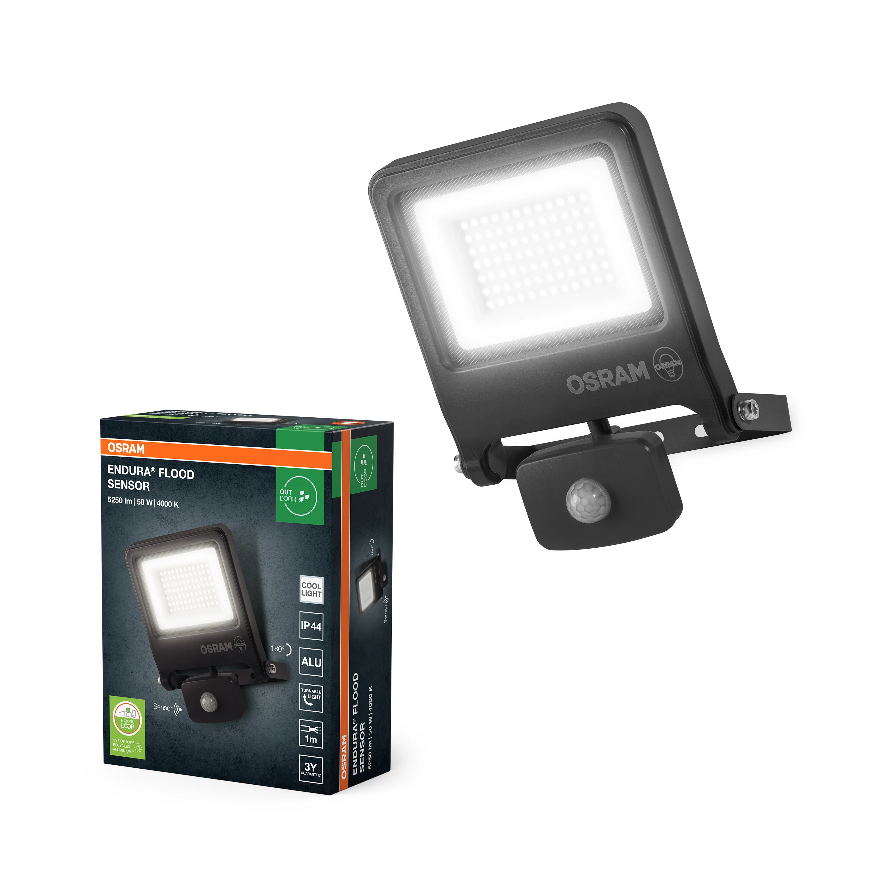 OSRAM ENDURA® Flood Sensor 100W ciepła biel PCR - Image 5