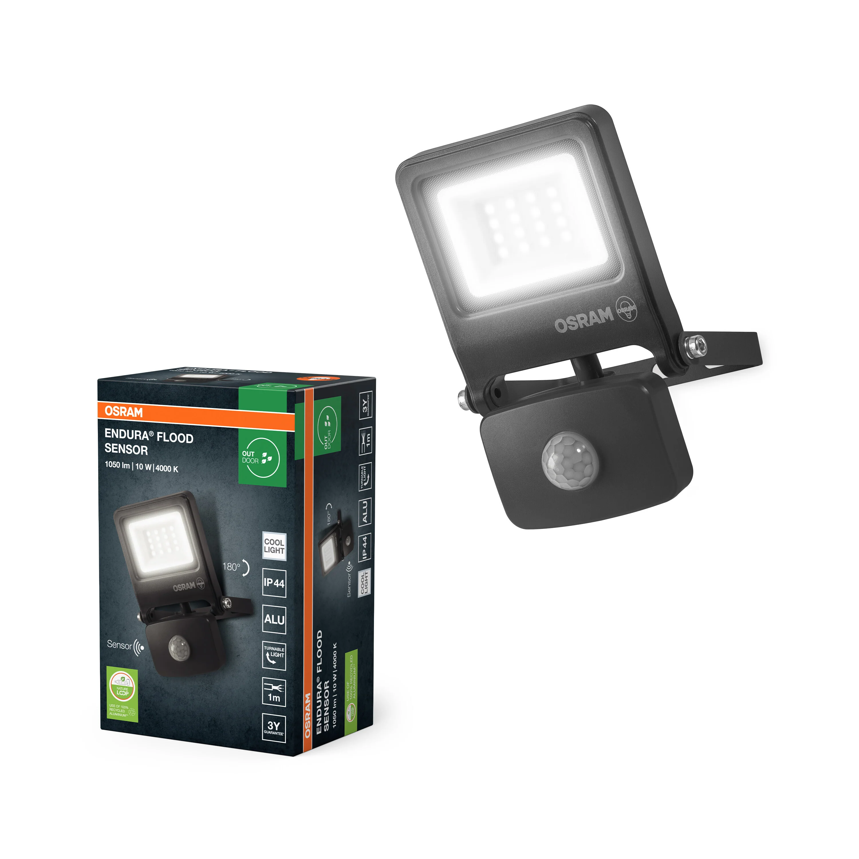 OSRAM ENDURA® Flood Sensor 30W ciepła biel PCR - Image 4