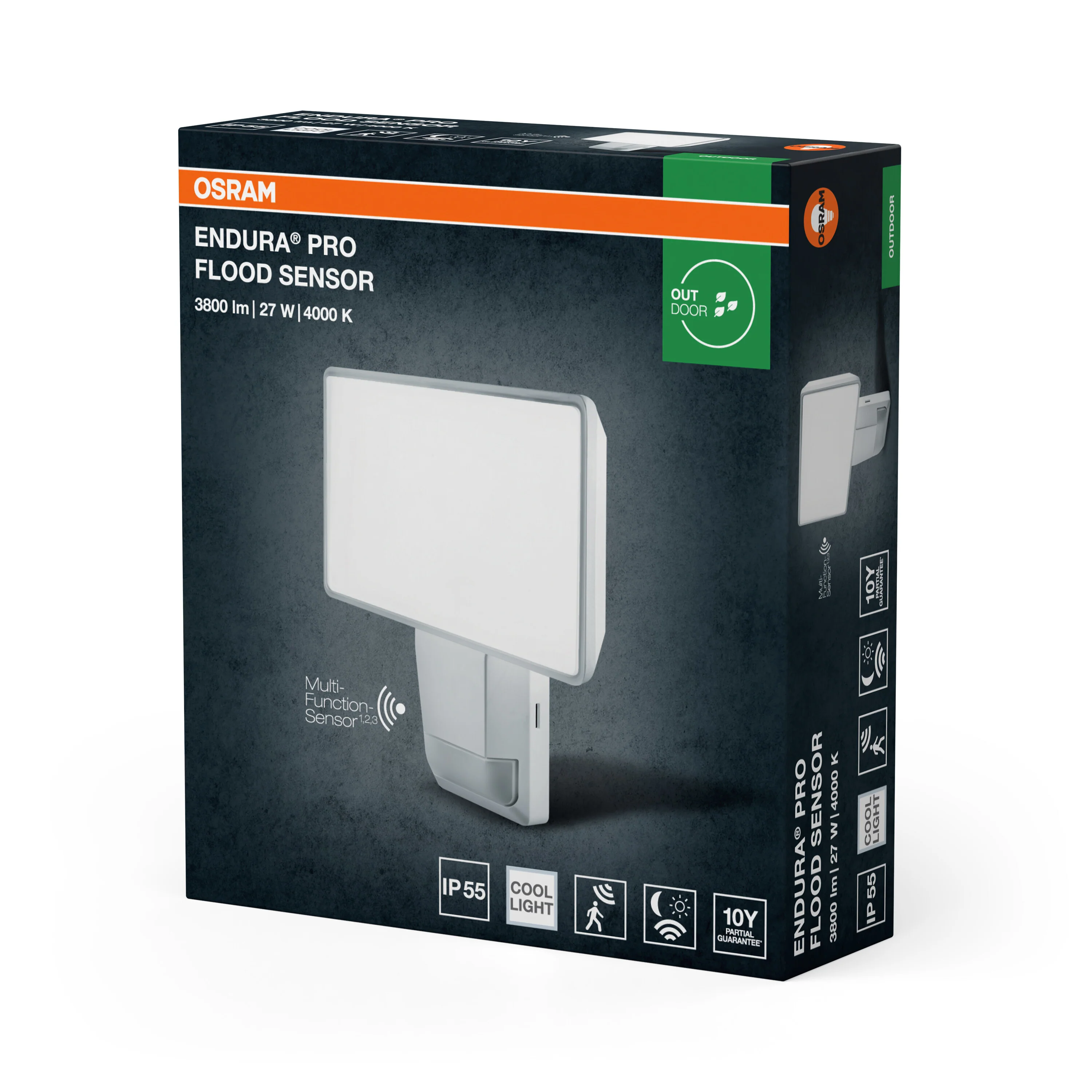 OSRAM ENDURA® PRO FLOOD SENSOR 27W 4000K IP55 biały - Image 6