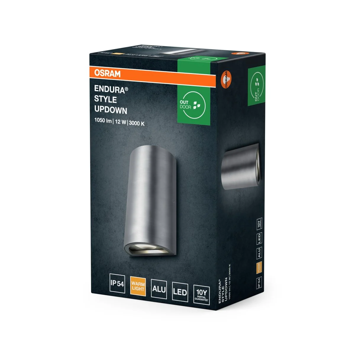 OSRAM ENDURA® STYLE UPDOWN 12W aluminiowy - Image 2