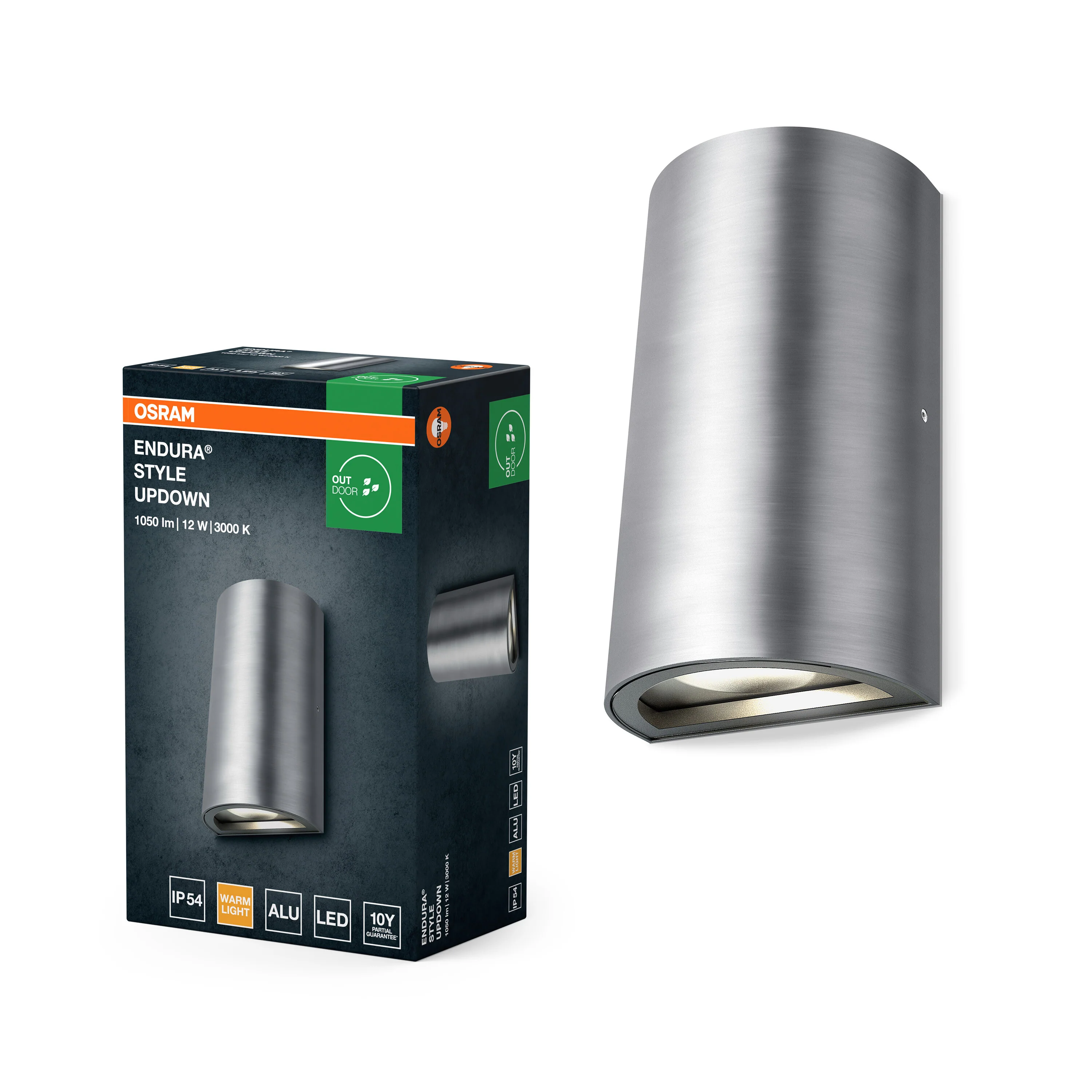 OSRAM ENDURA® STYLE UPDOWN 12W aluminiowy - Image 4