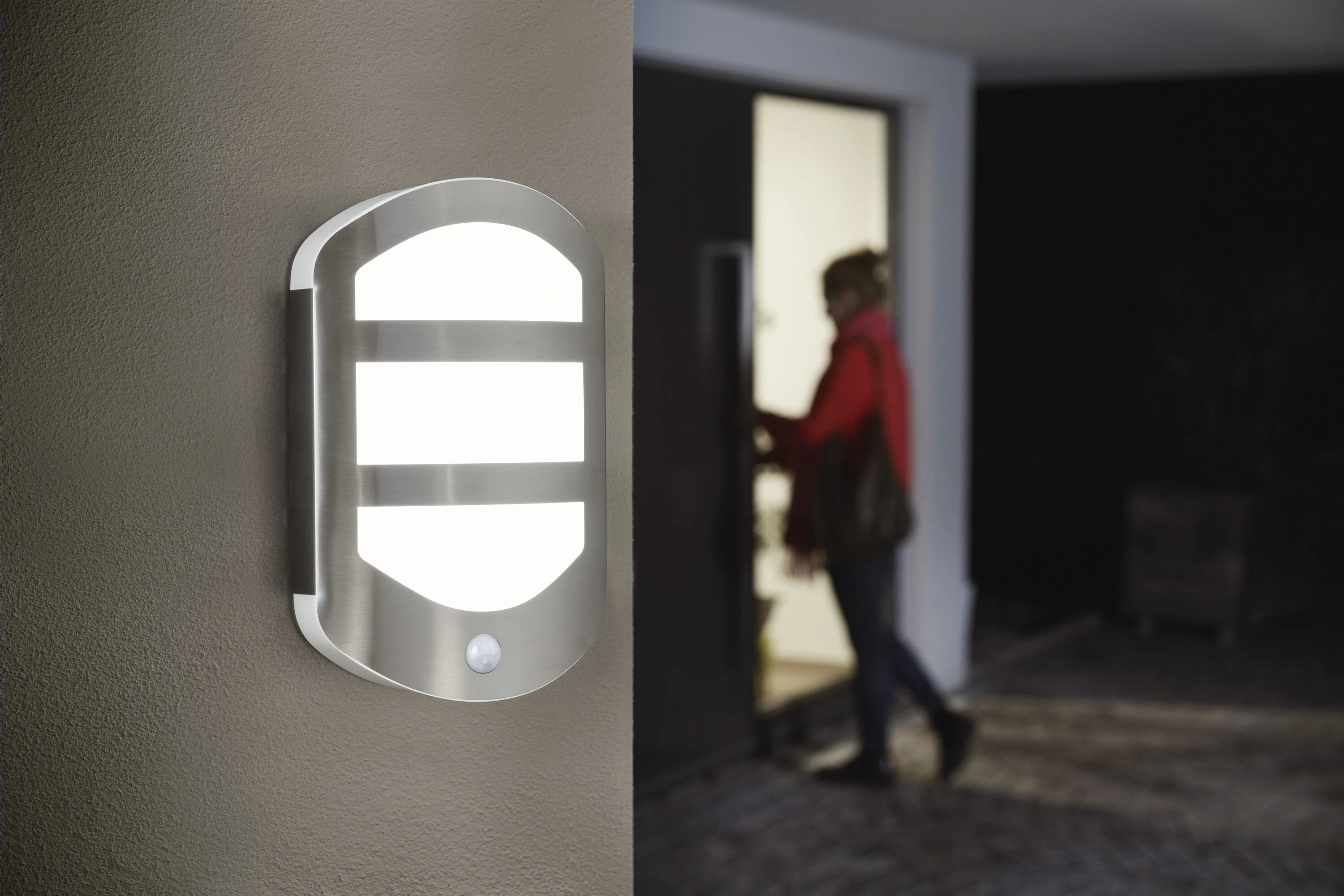 OSRAM ENDURA STYLE PLATE kinkiet z czujnikiem 12.5W stal - Image 8