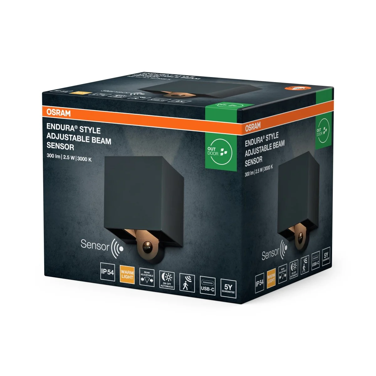 OSRAM Endura Style Sensor USB regulowany kąt ciemnoszary - Image 2