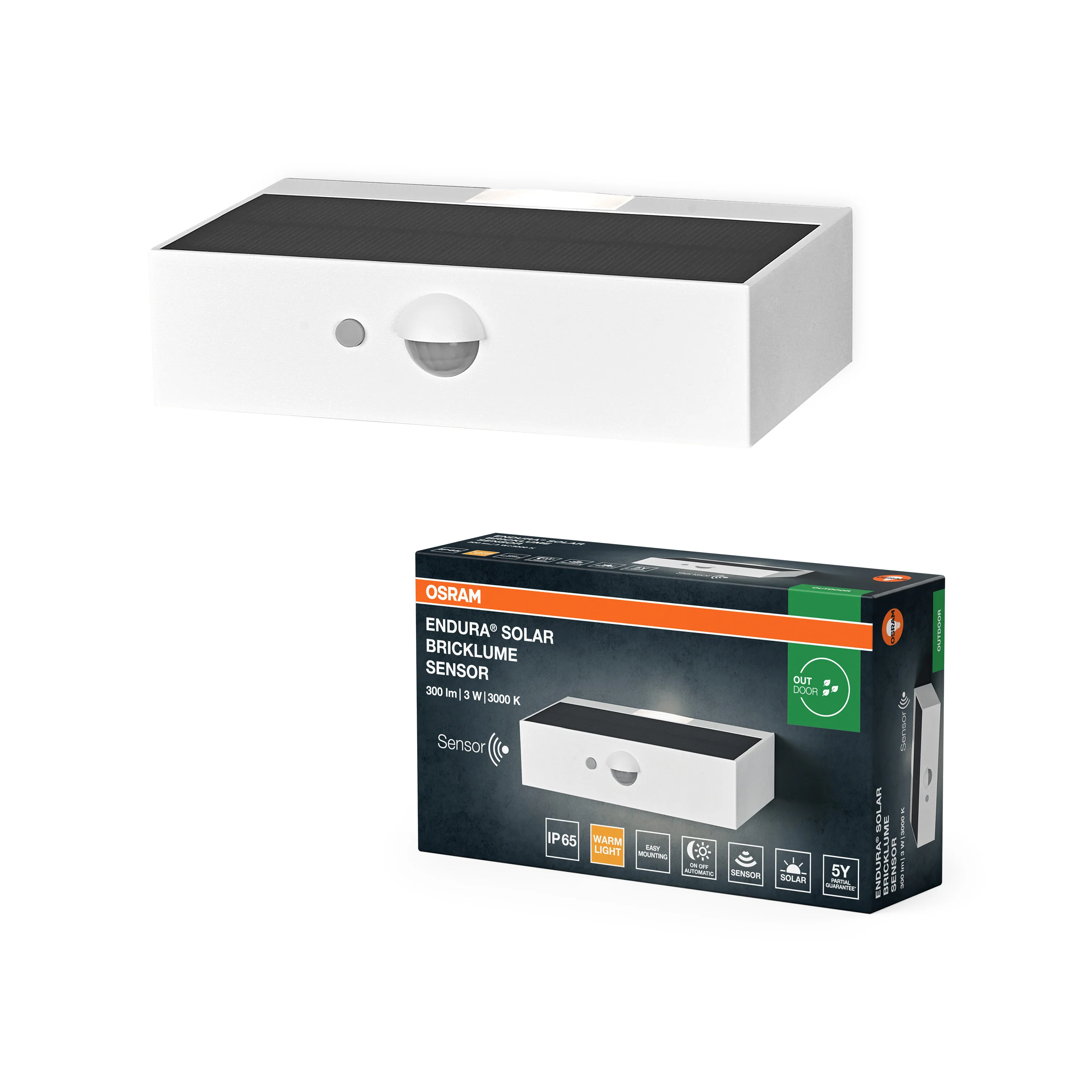 OSRAM Endura Style Solar Bricklume Sensor biały - Image 6