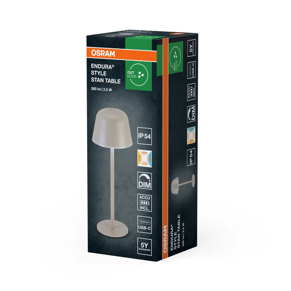 OSRAM Endura Style Table CCT USB beżowy - Image 2