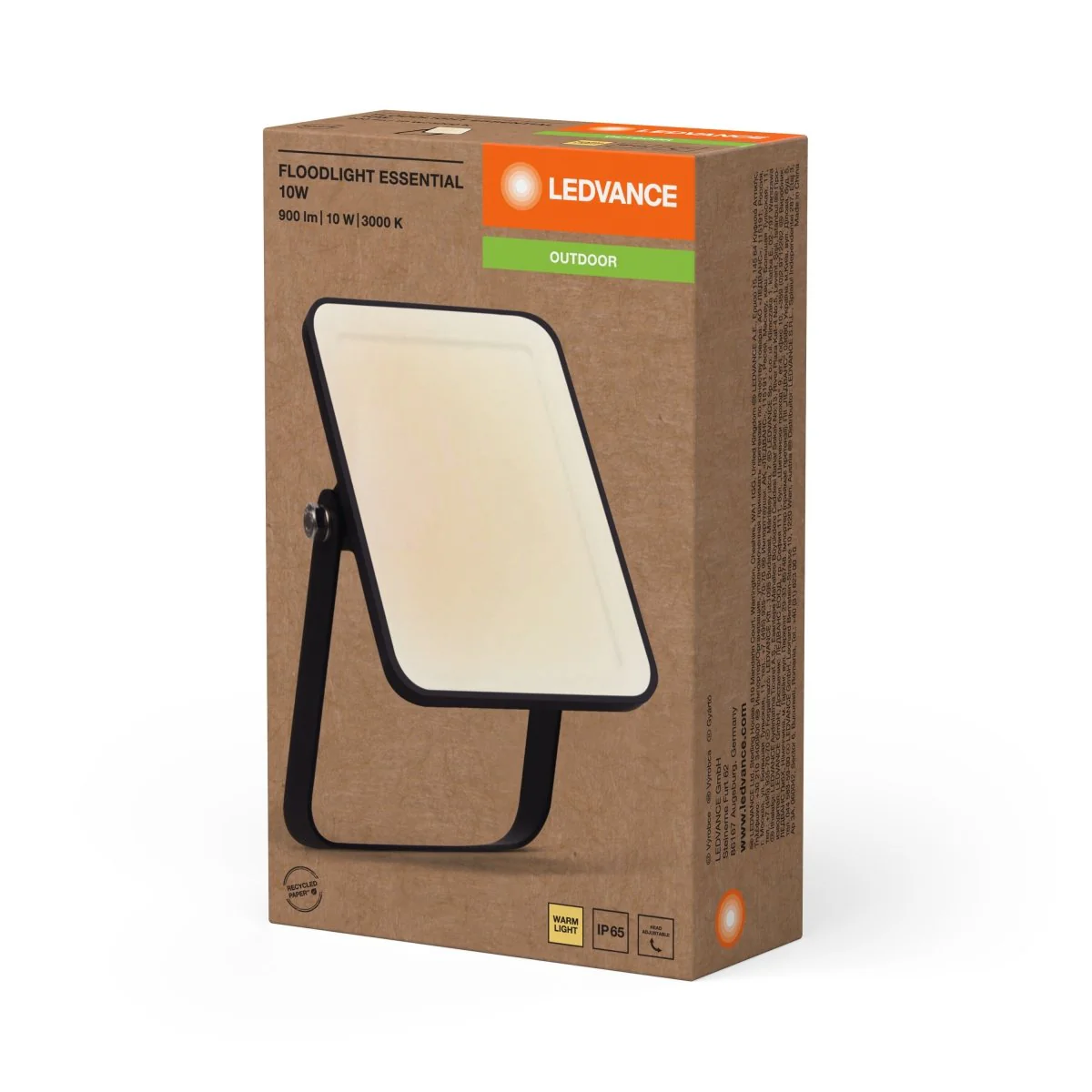 OSRAM Essentials Floodlights 10W 3000K - Image 2