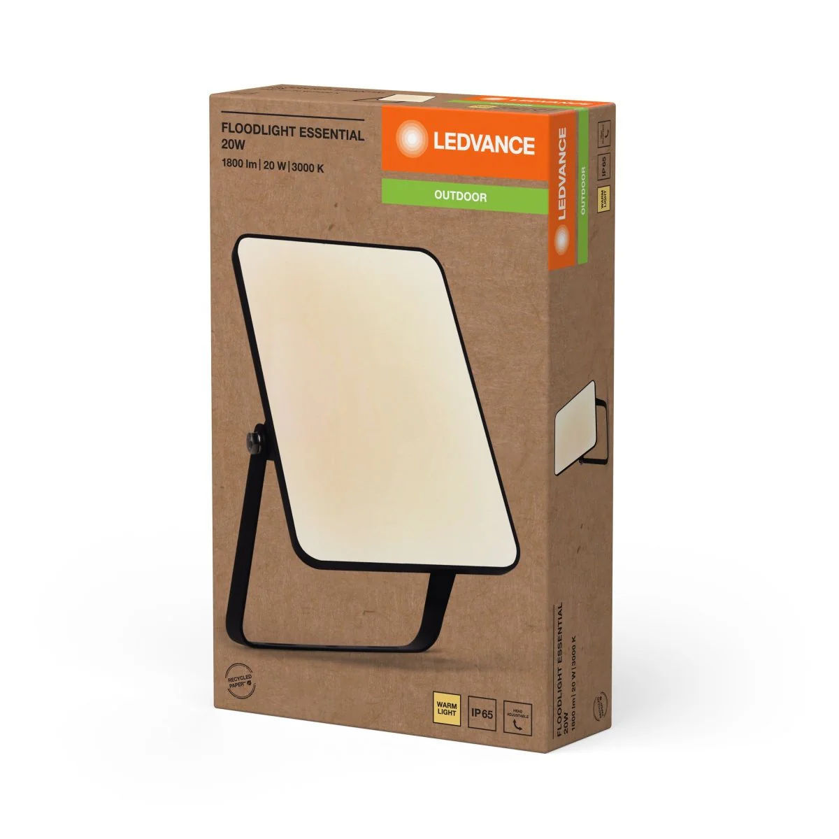 OSRAM Essentials Floodlights 20W 3000K - Image 2