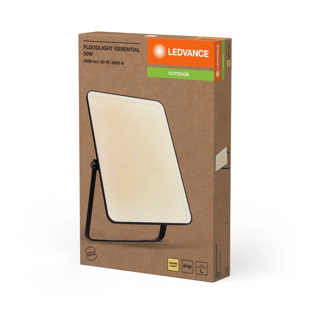 OSRAM Essentials Floodlights 50W 3000K - Image 2