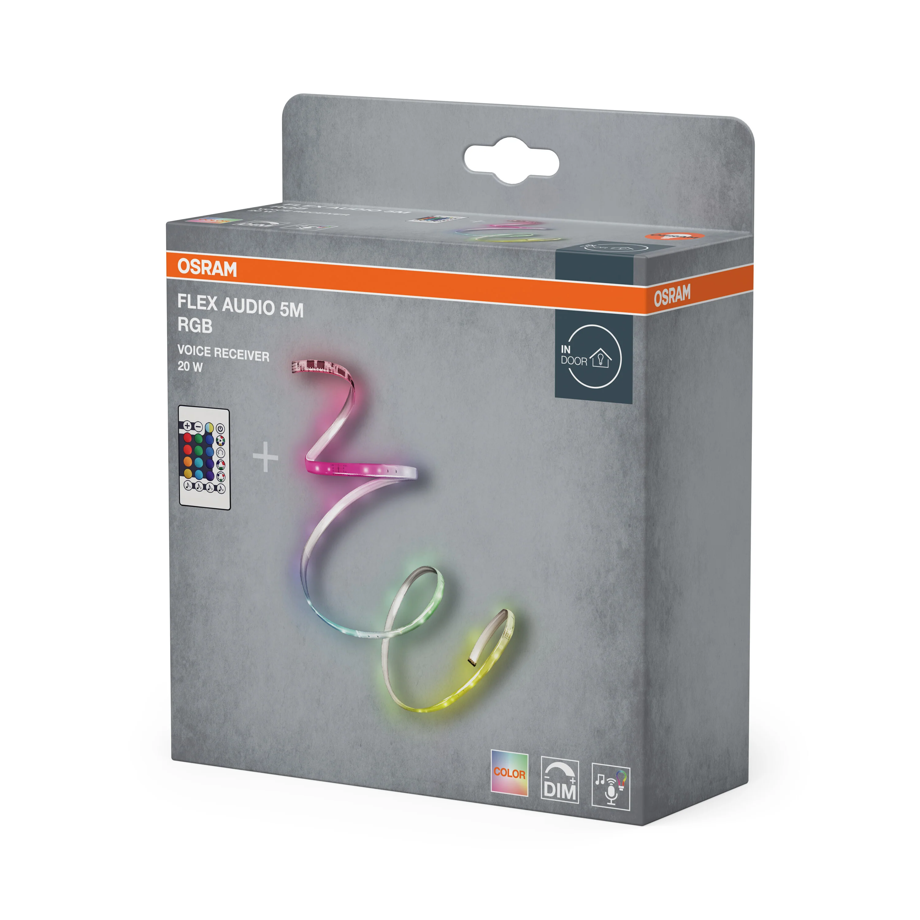 OSRAM FLEX AUDIO z pilotem 5M RGB - Image 6