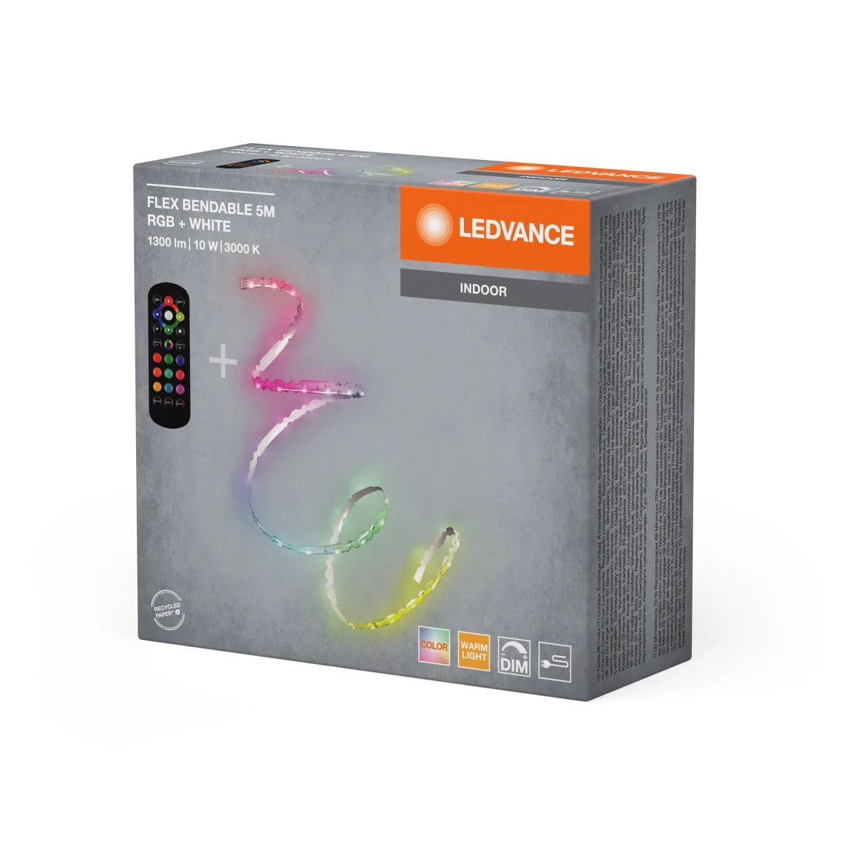 OSRAM FLEX BENDABLE RGB + W 5M RGB 830 Remote Control - Image 2