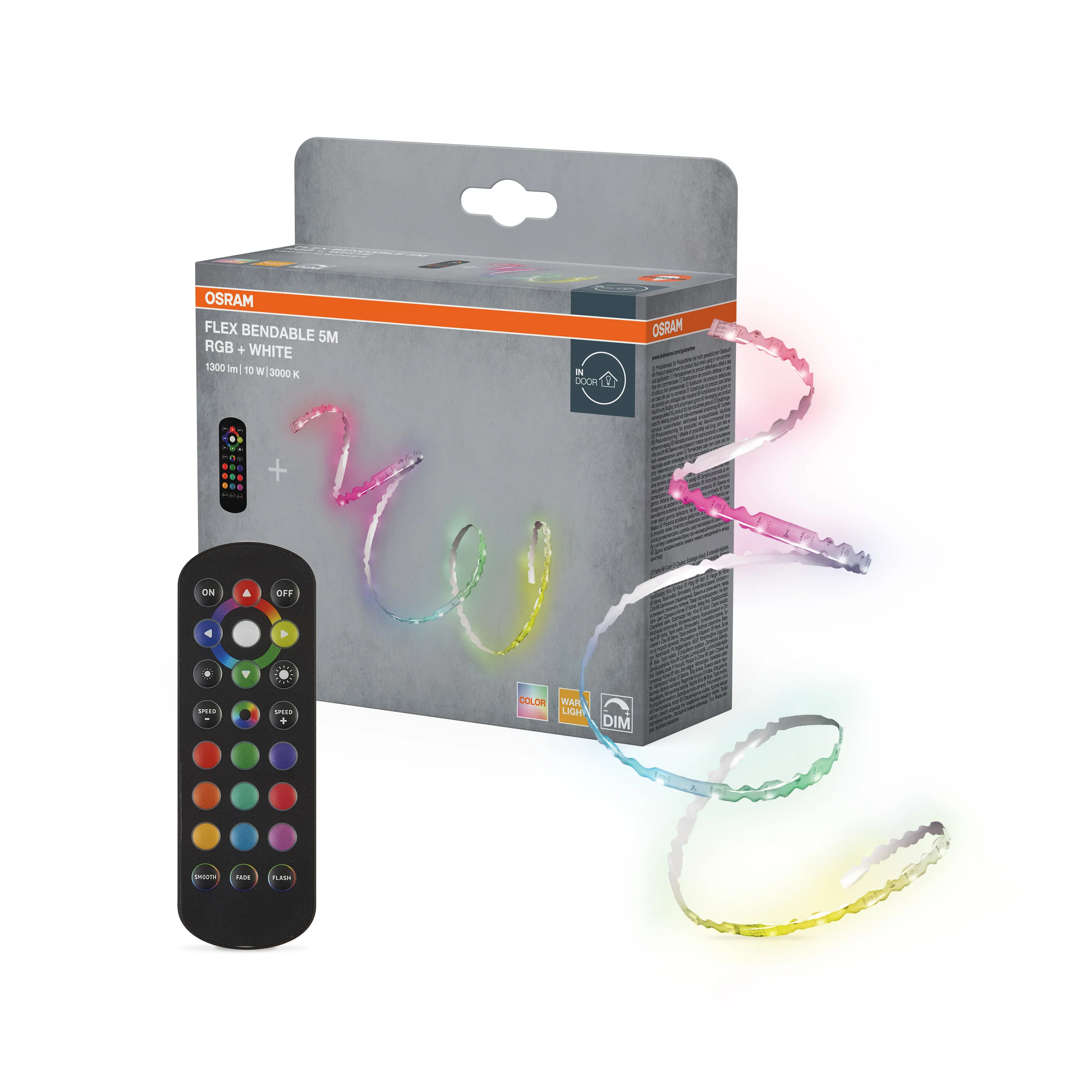 OSRAM FLEX BENDABLE RGB + W 5M RGB 830 z pilotem - Image 5