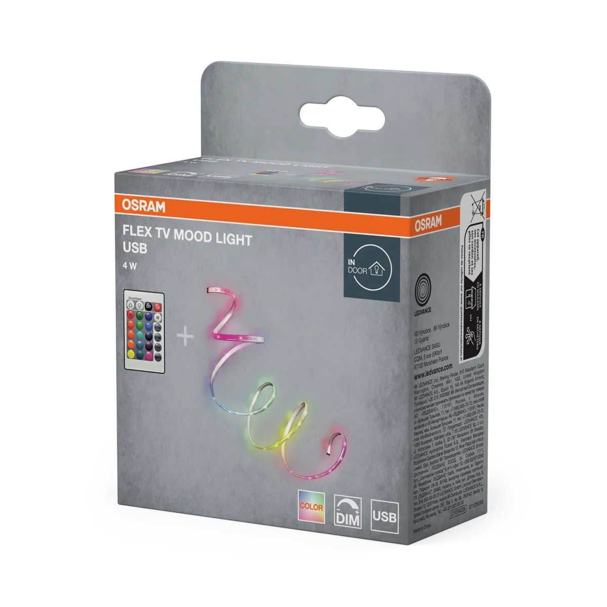 OSRAM FLEX TV MOOD LIGHT RGB z pilotem USB - Image 2