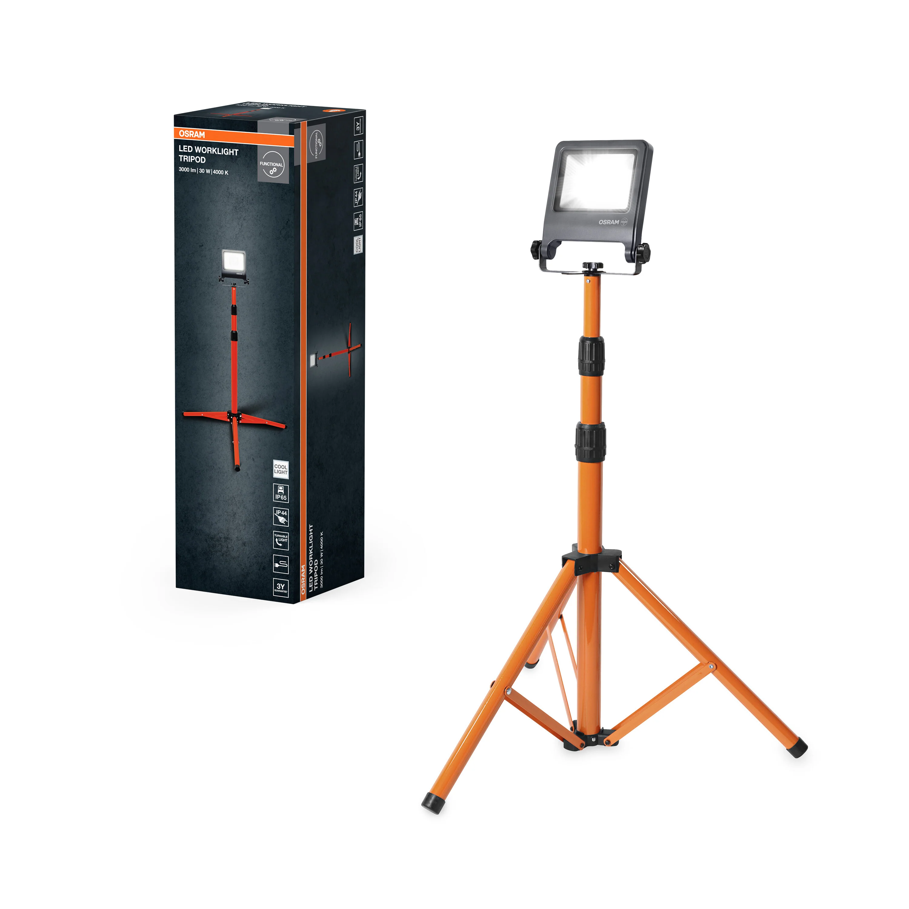 OSRAM FLOODLIGHT LUX 10 W 830 czarny - Image 4