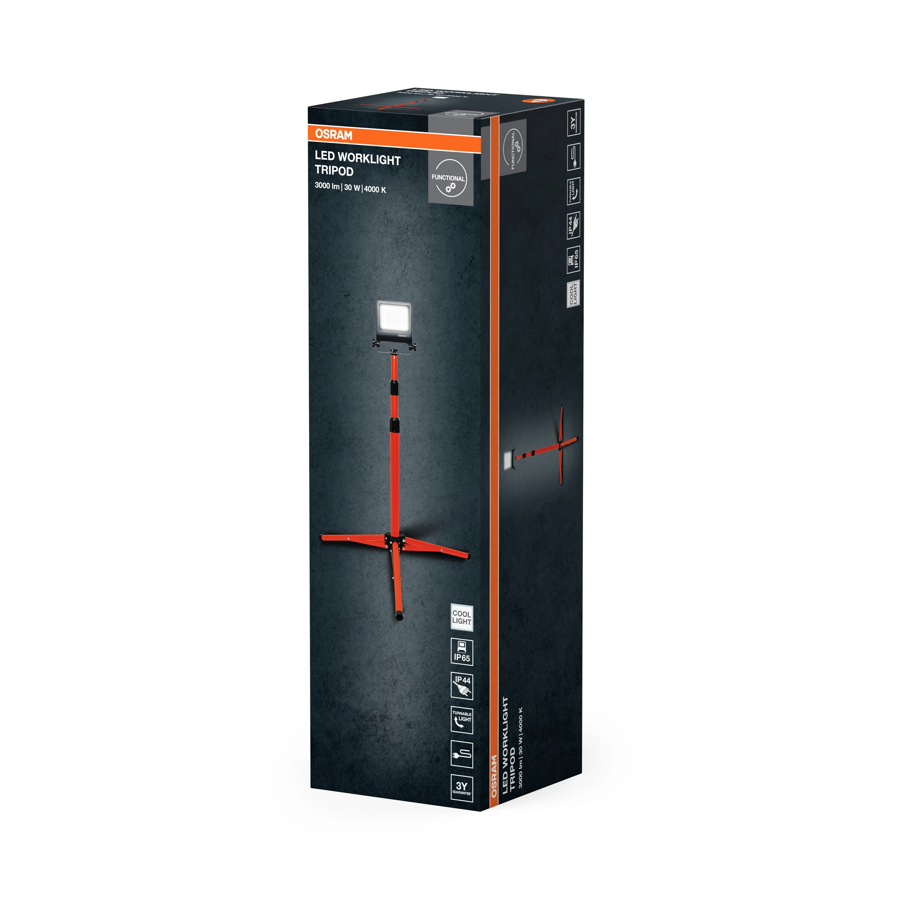 OSRAM FLOODLIGHT LUX 10 W 830 czarny - Image 5