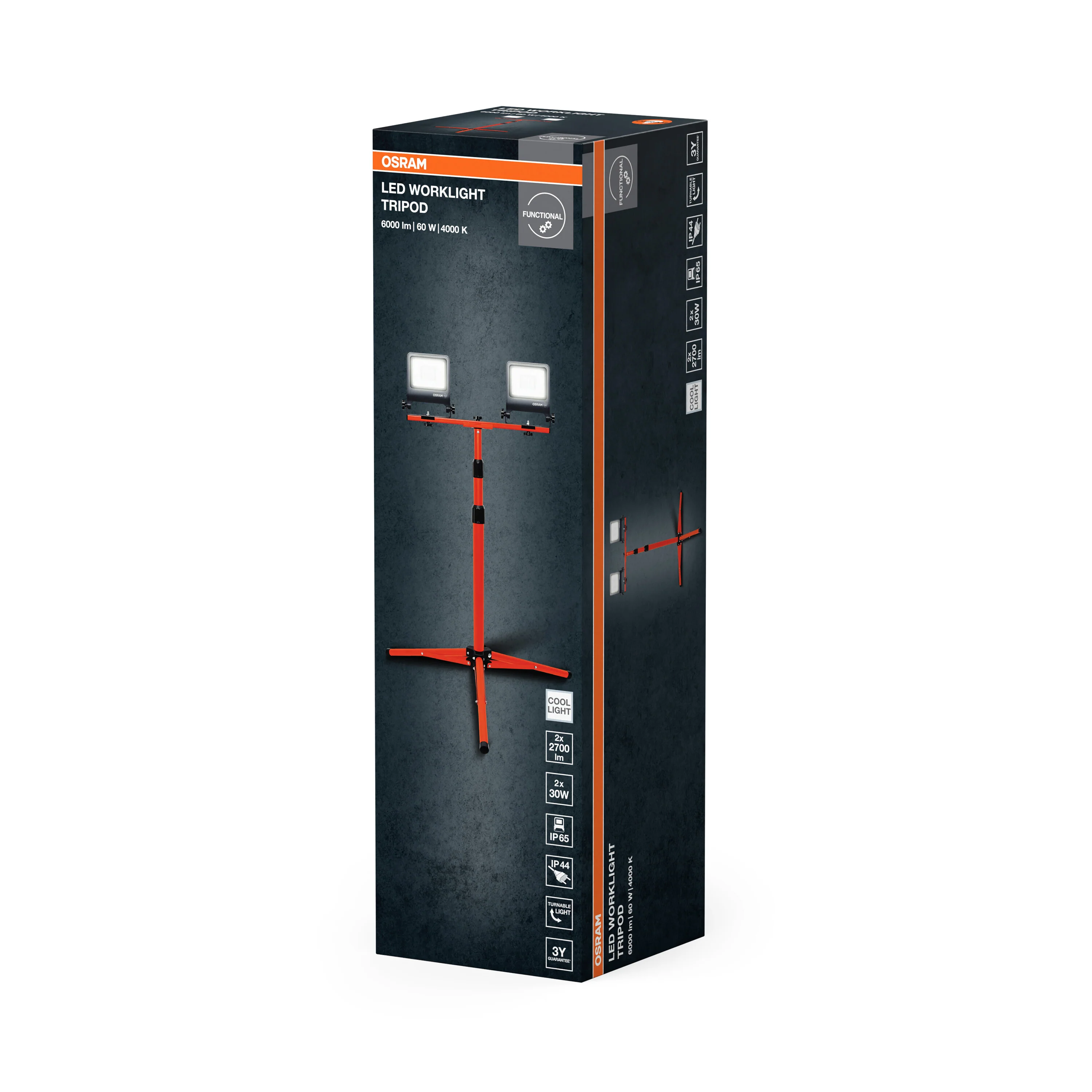 OSRAM FLOODLIGHT LUX 10 W 840 czarny - Image 5