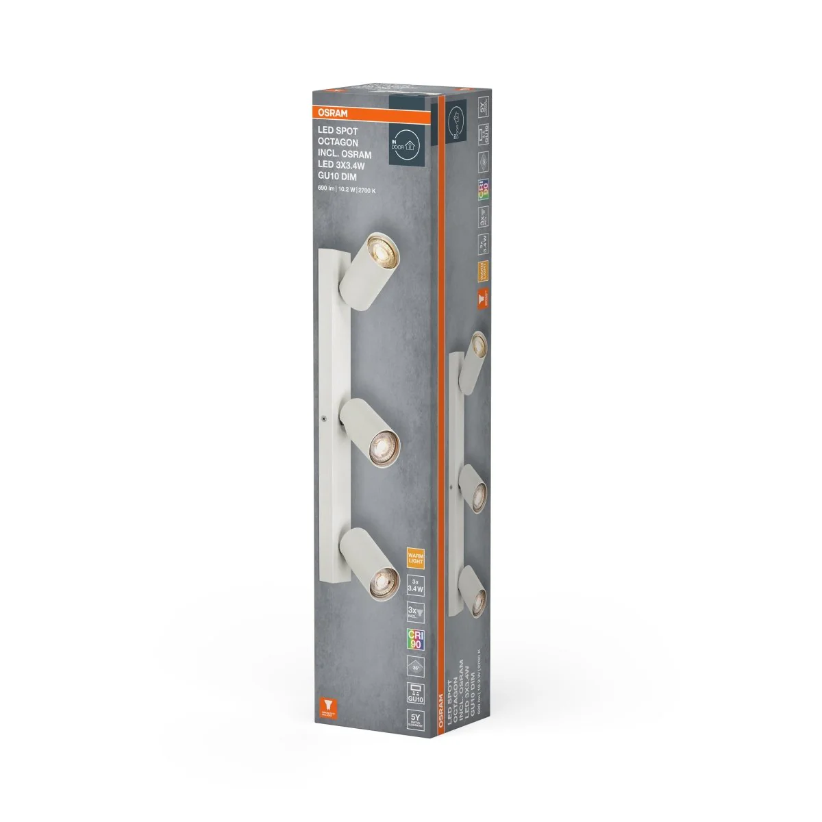 OSRAM FLOODLIGHT LUX 10 W 865 czarny - Image 2