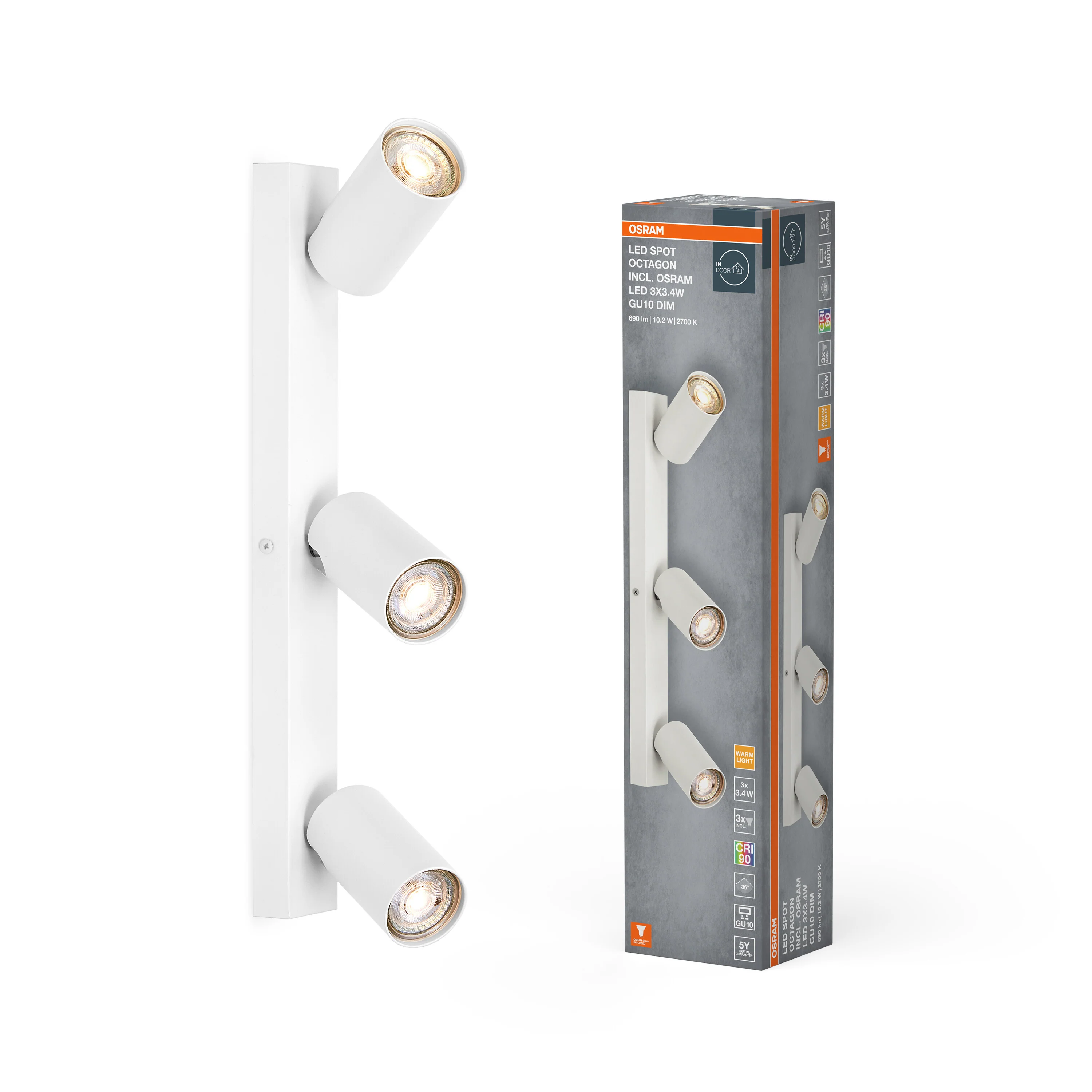 OSRAM FLOODLIGHT LUX 10 W 865 czarny - Image 5