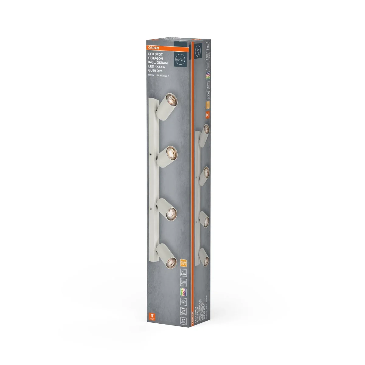 OSRAM FLOODLIGHT LUX z czujnikiem 10 W 840 czarny - Image 2