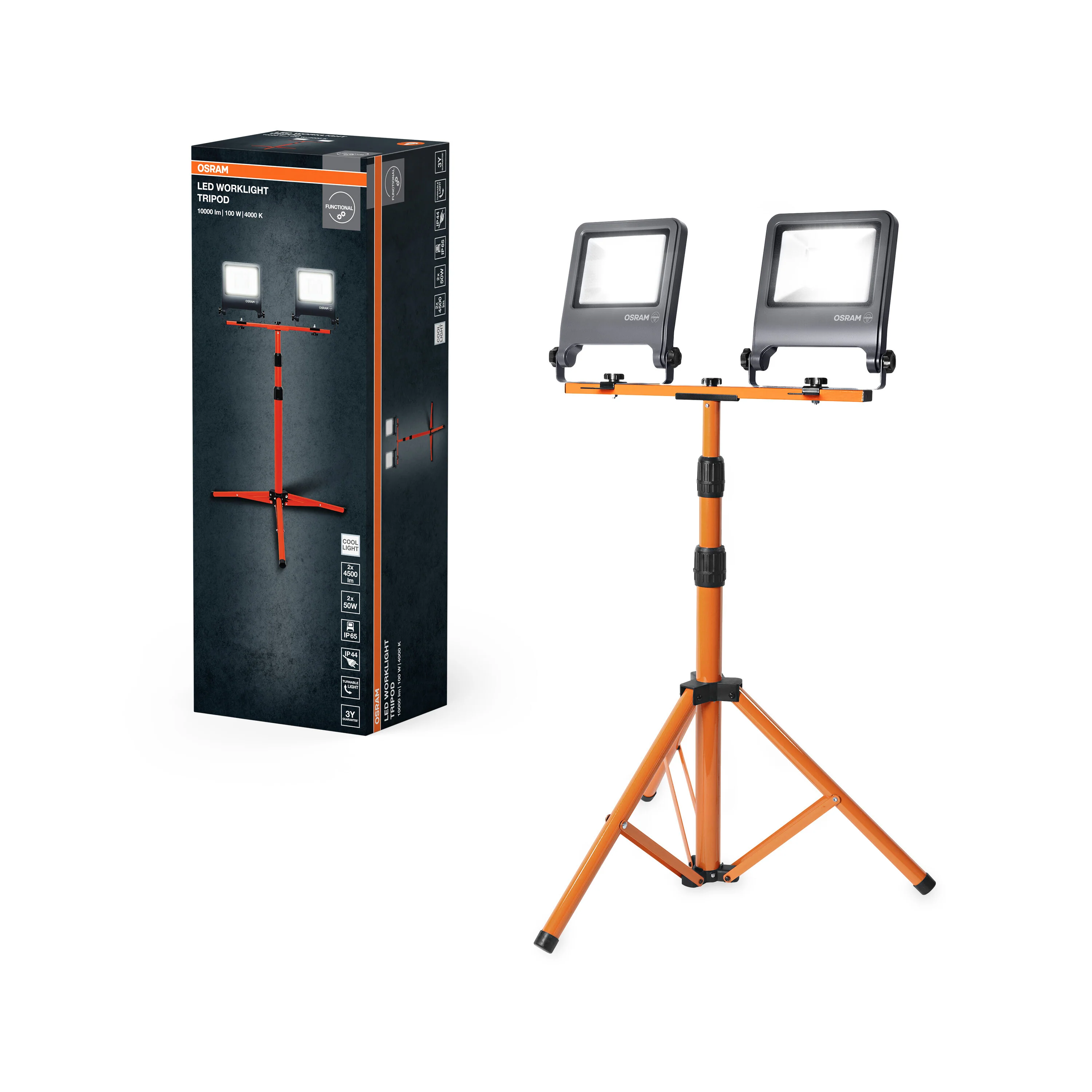 OSRAM FLOODLIGHT VITAL z czujnikiem 20 W 840 czarny - Image 4