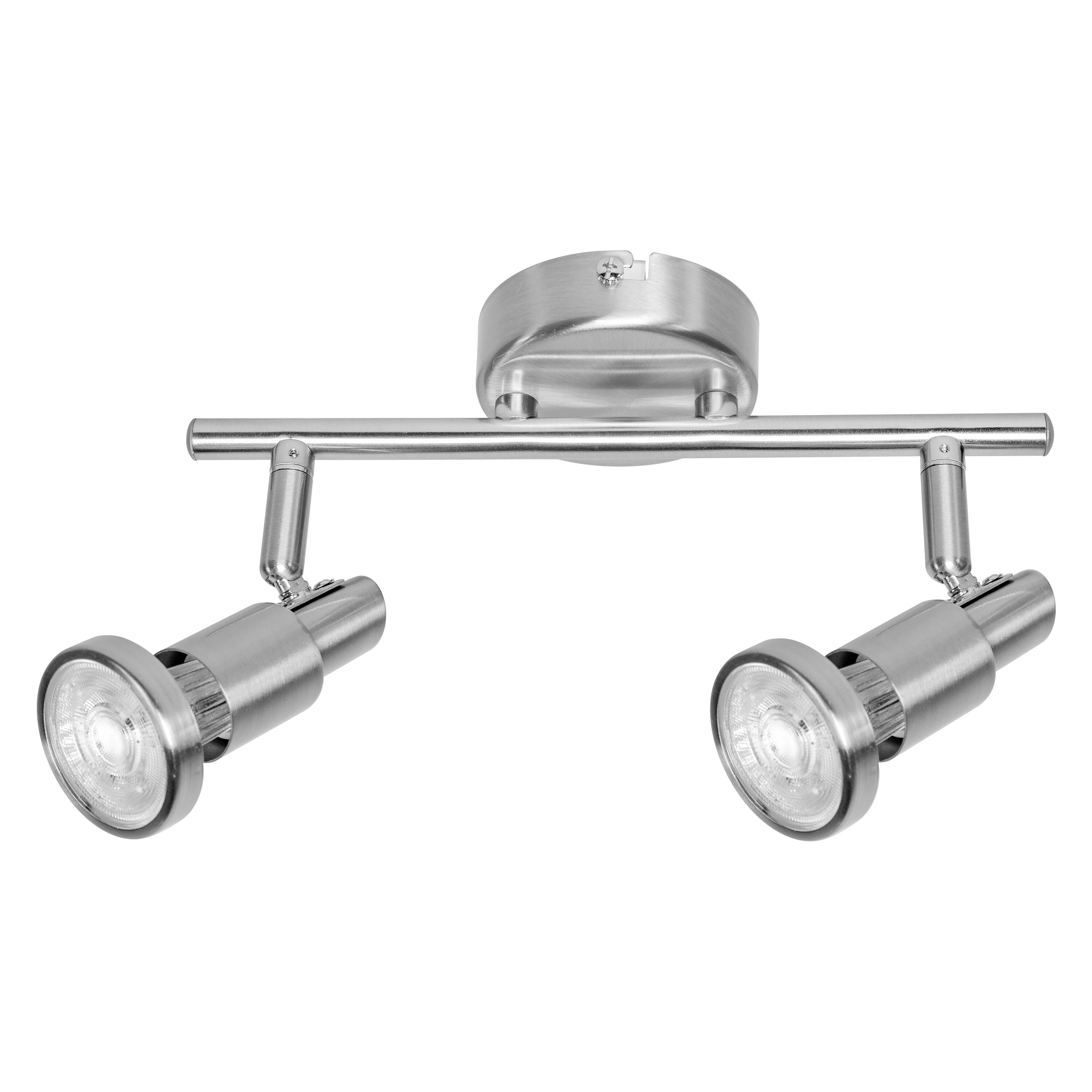 OSRAM LED SPOT BRUSHED SILVER GU10 2 x 2.6W 2700K - Image 3