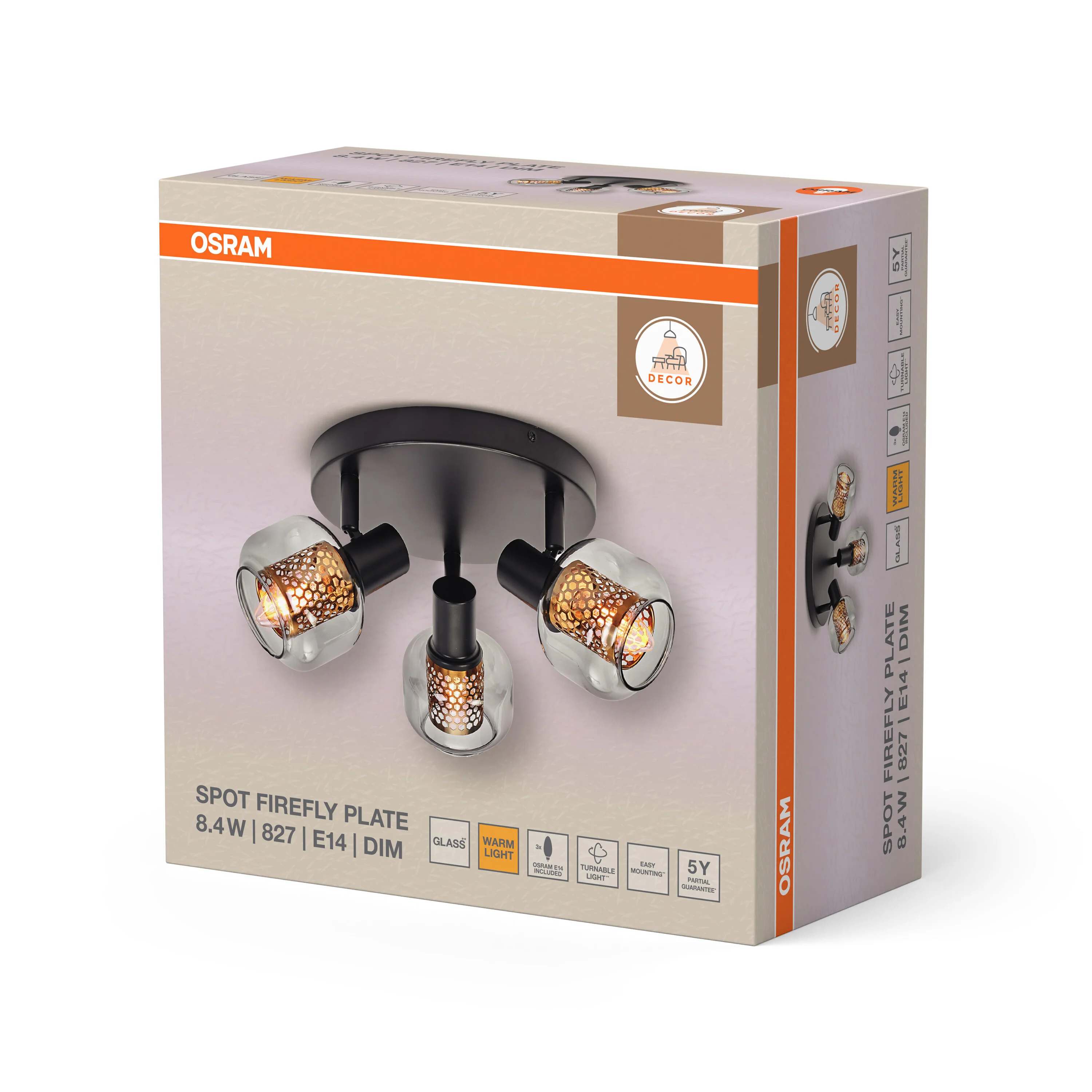OSRAM LED SPOT czarny 1×3.4 W 927 DIM - Image 6