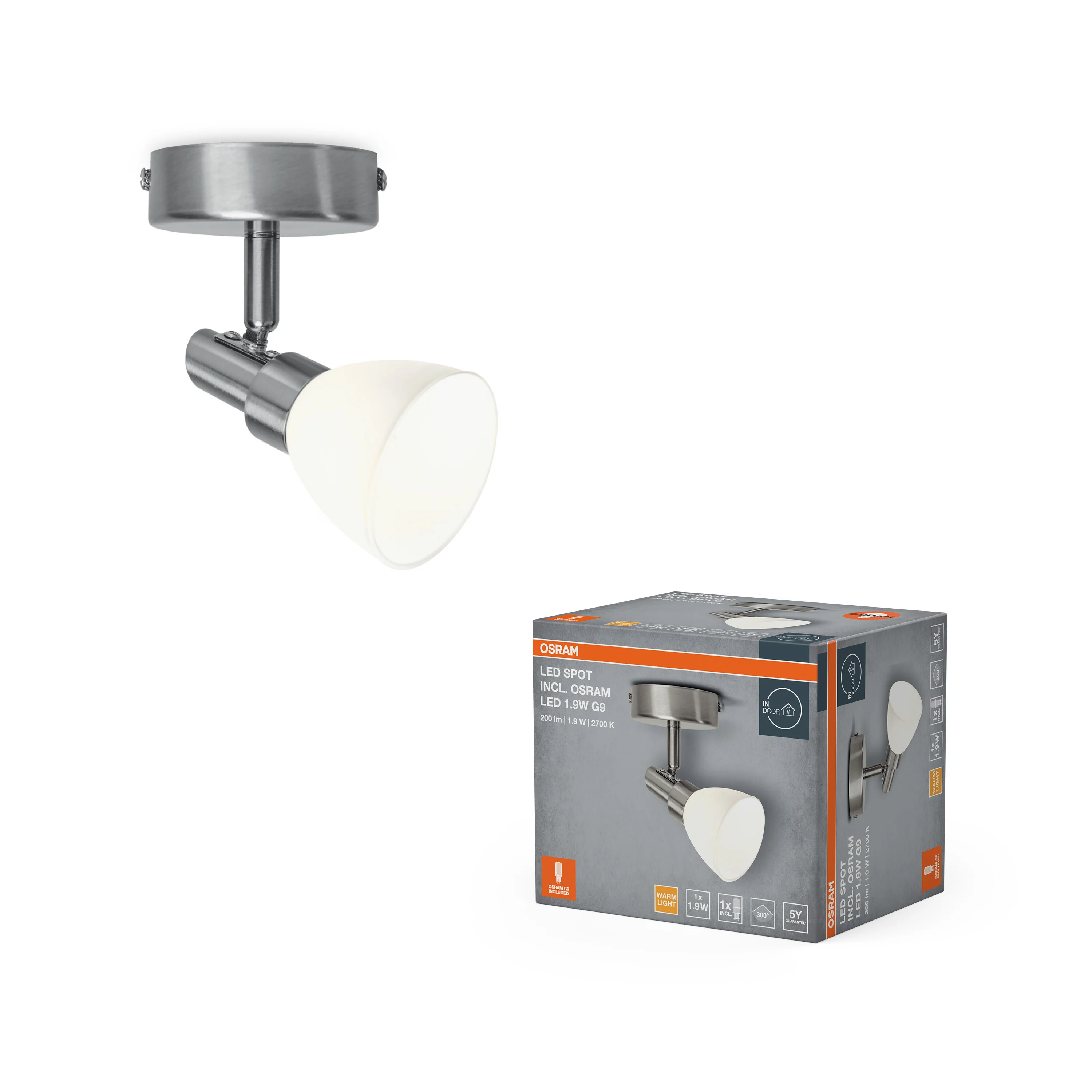 OSRAM LED SPOT G9 1.9W 2700 K - Image 4