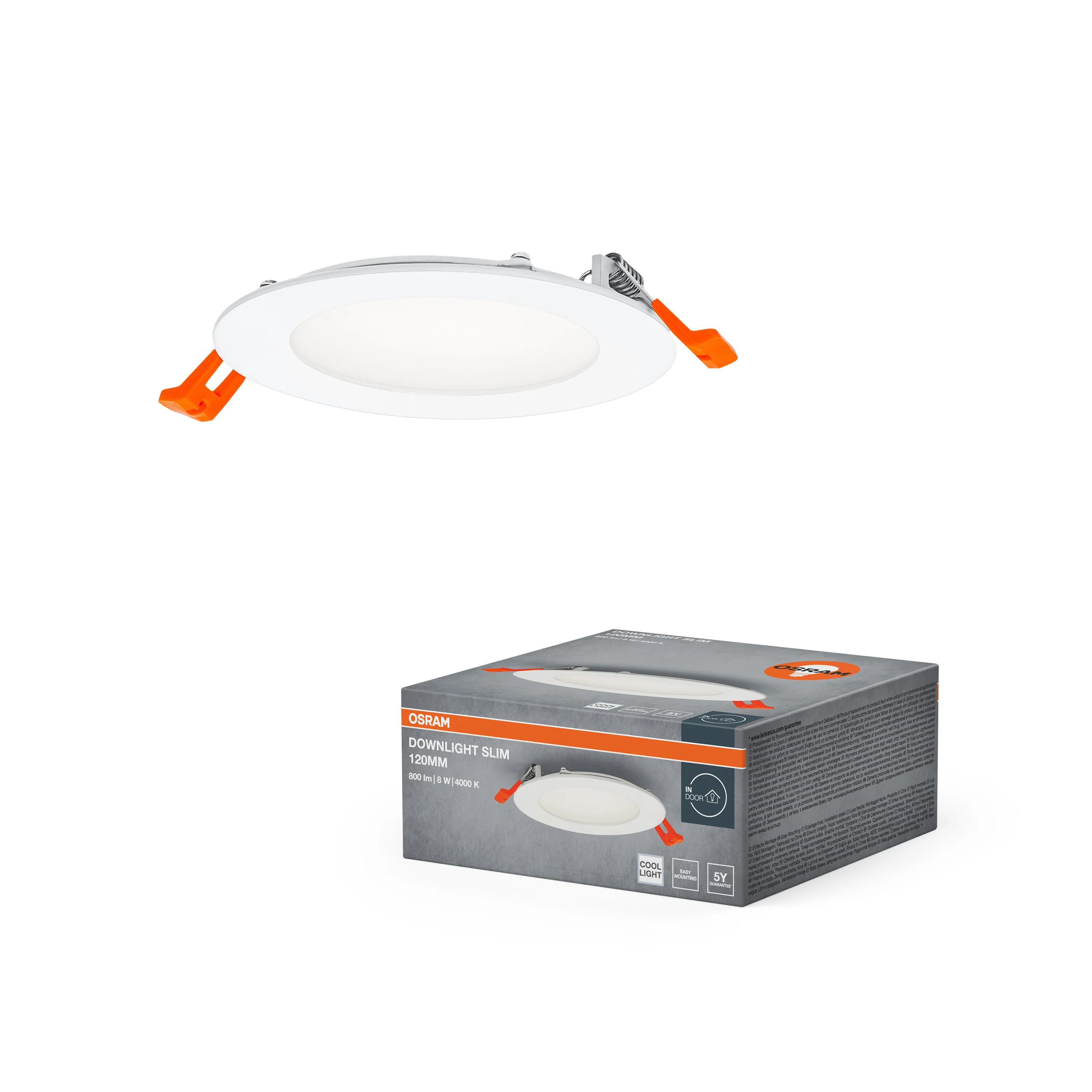 OSRAM LED SPOT i DOWNLIGHT wpuszczany SLIM 120mm 8W 4000K - Image 5