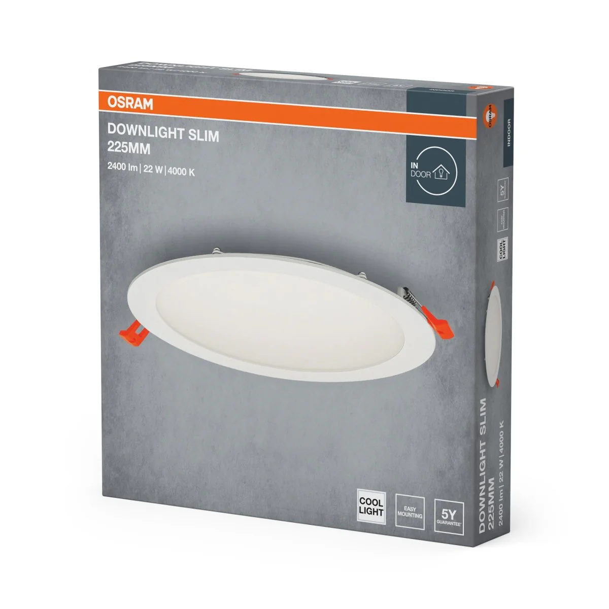 OSRAM LED SPOT i DOWNLIGHT wpuszczany SLIM 225mm 22W 4000K - Image 2