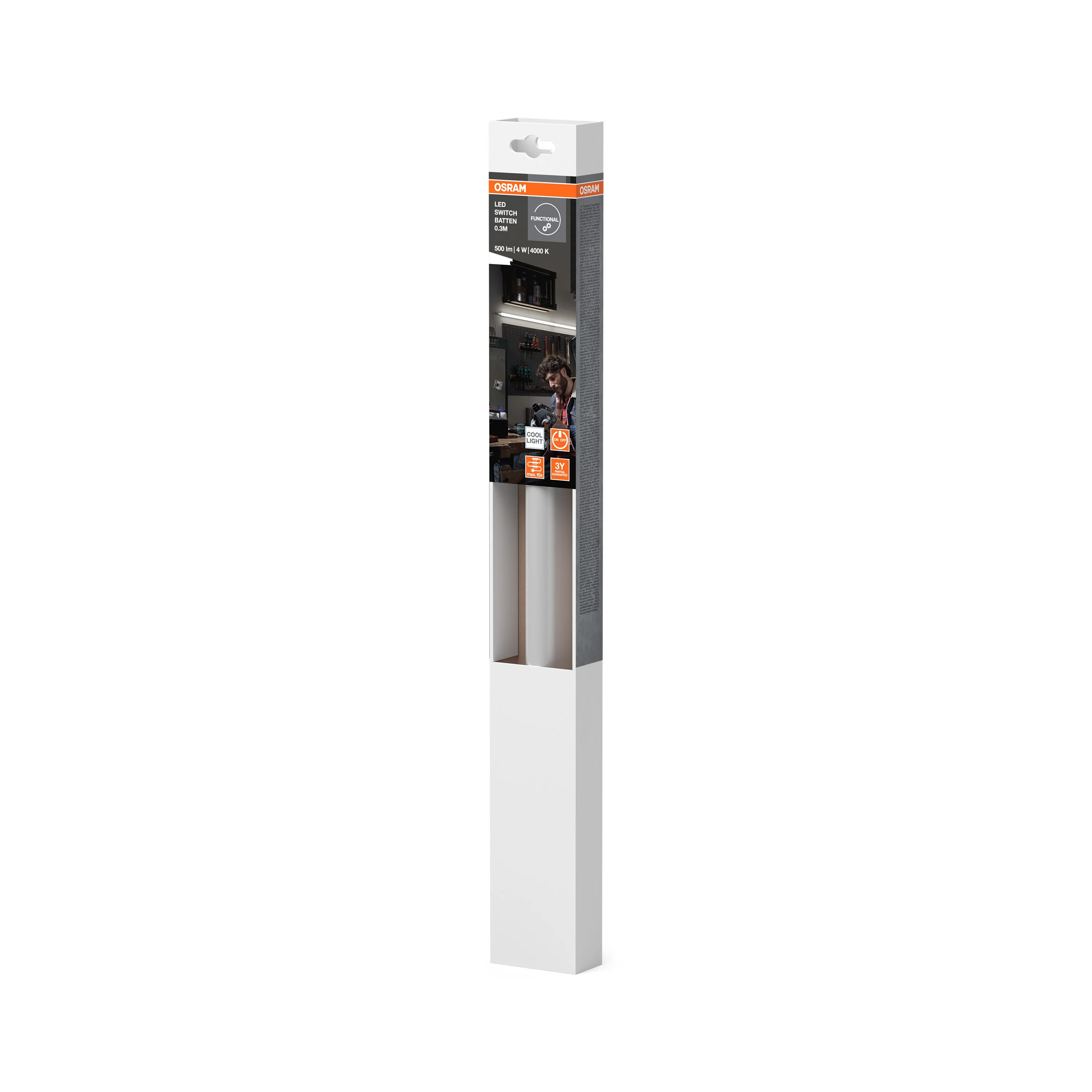 OSRAM LED SWITCH BATTEN 1200 mm 14W 4000 K - Image 6