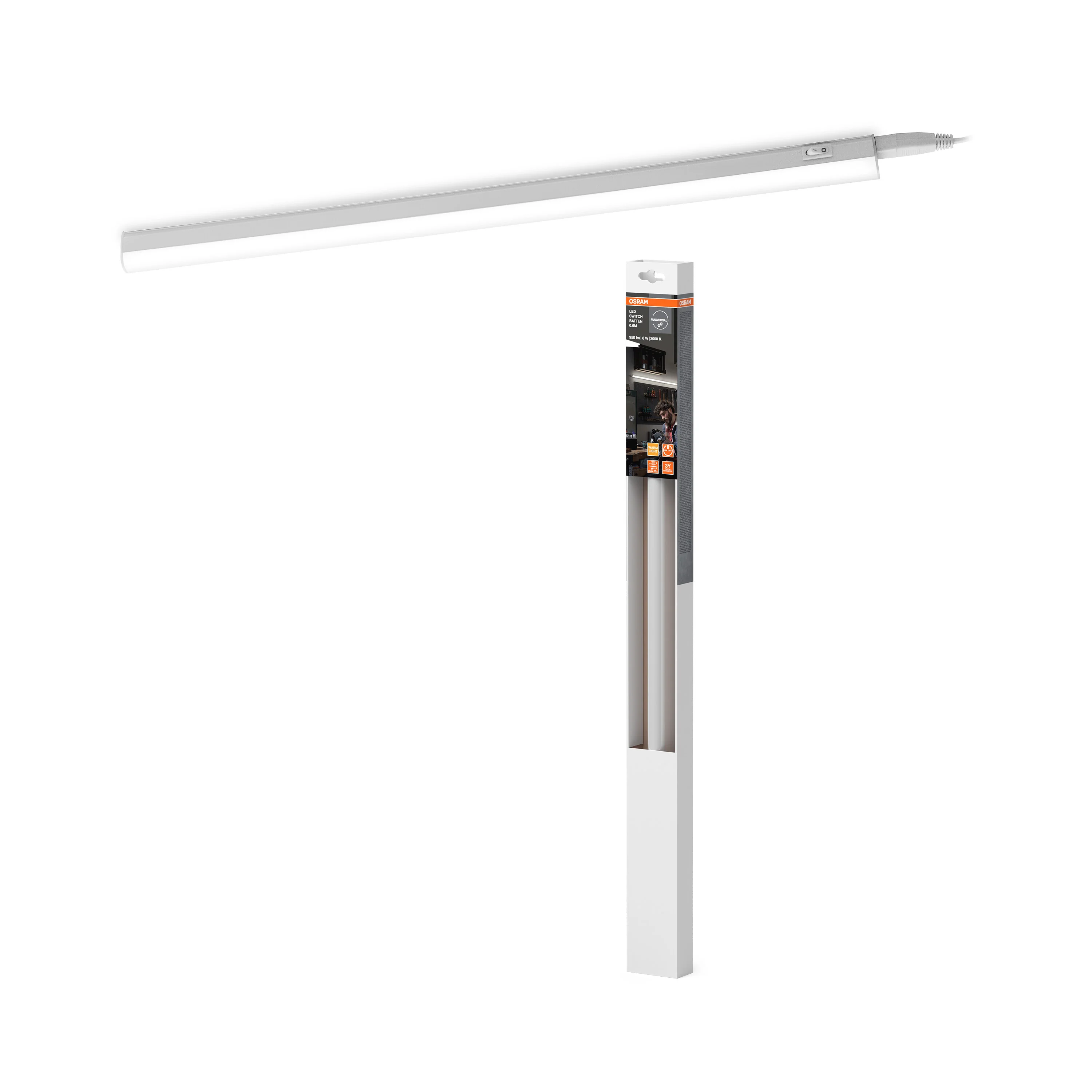 OSRAM LED VALUE BATTEN 600 mm 10 W 4000K - Image 5