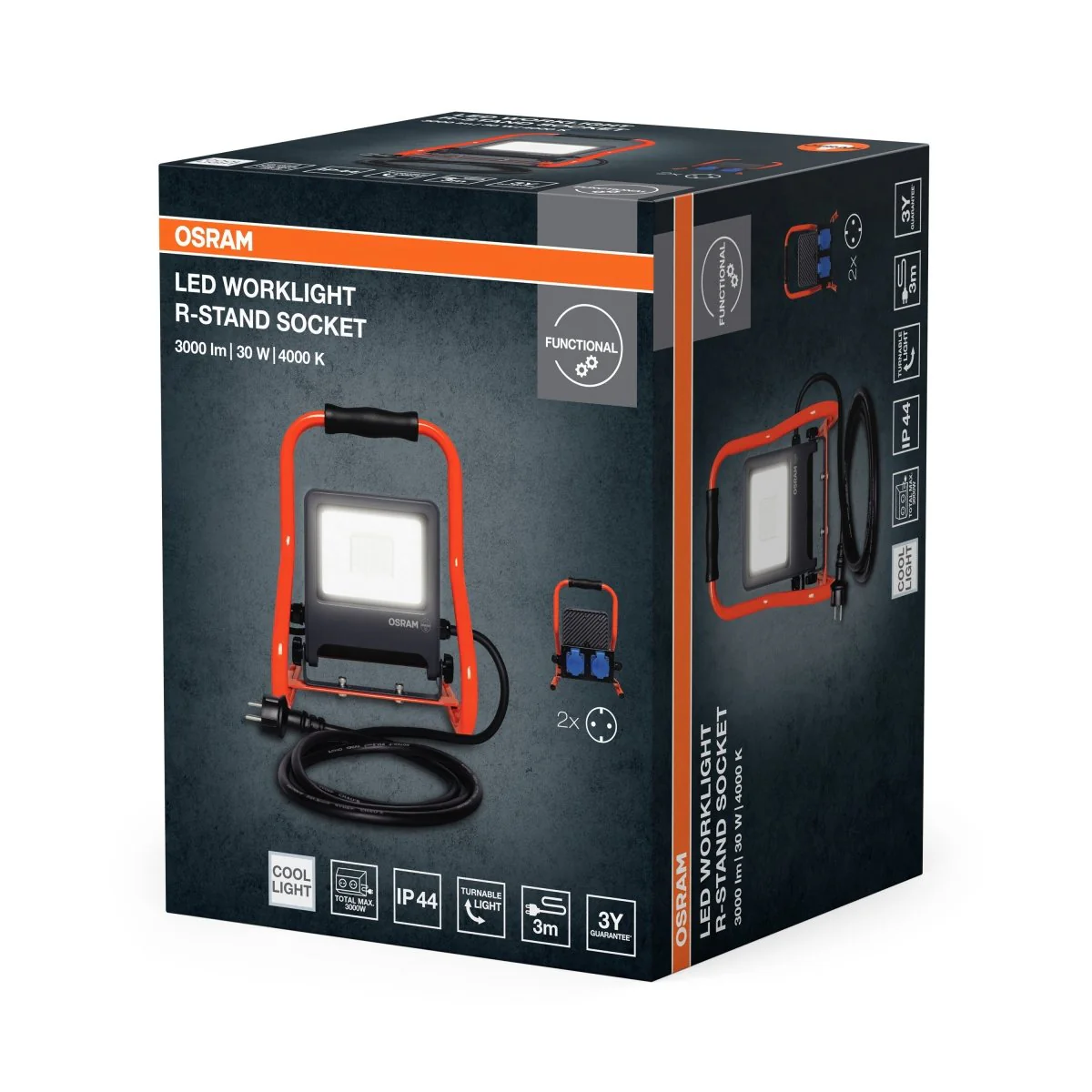 OSRAM LED Worklights-statyw 1×20 W 4000 K - Image 2