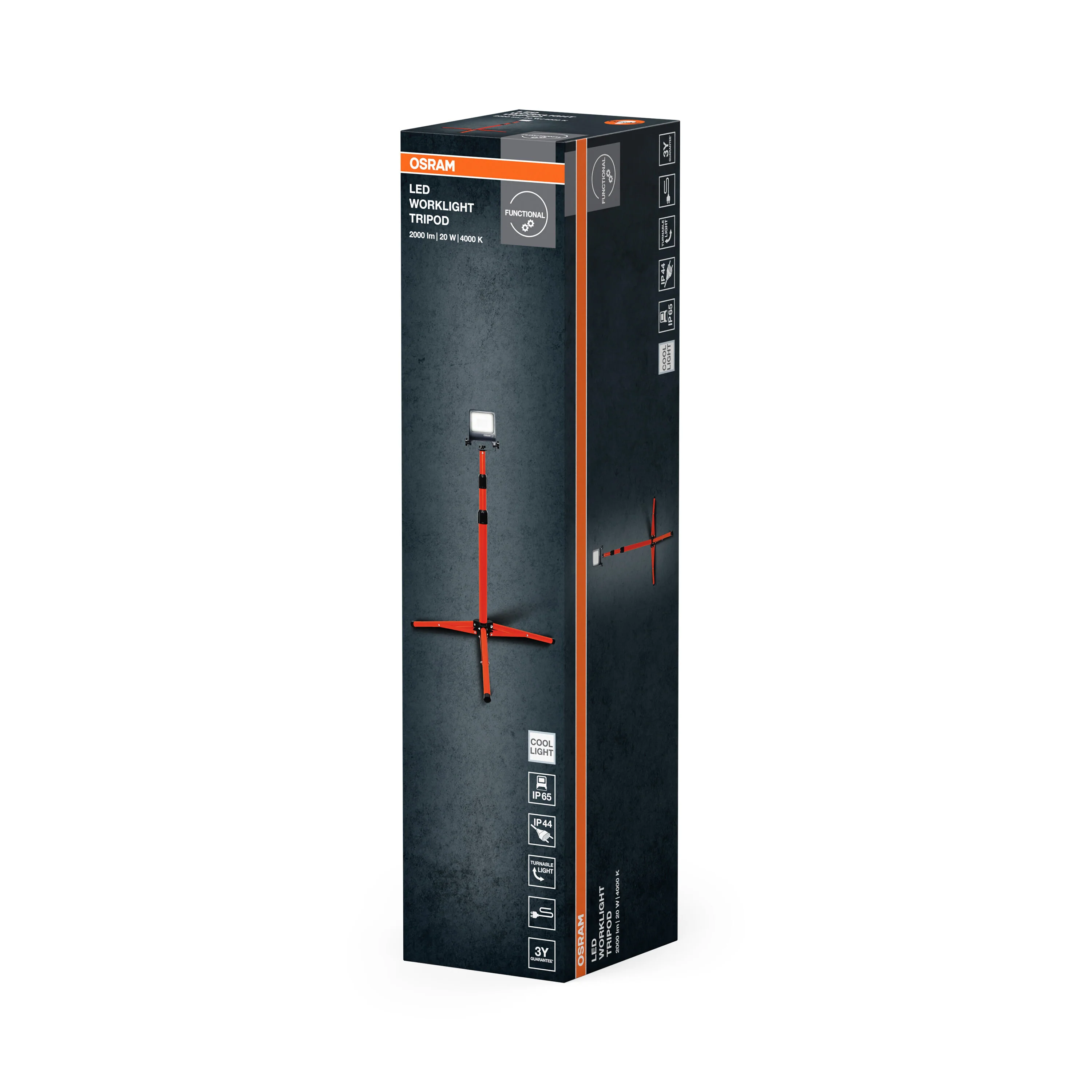 OSRAM LED Worklights-TRIPOD 1×20W 4000K - Image 5