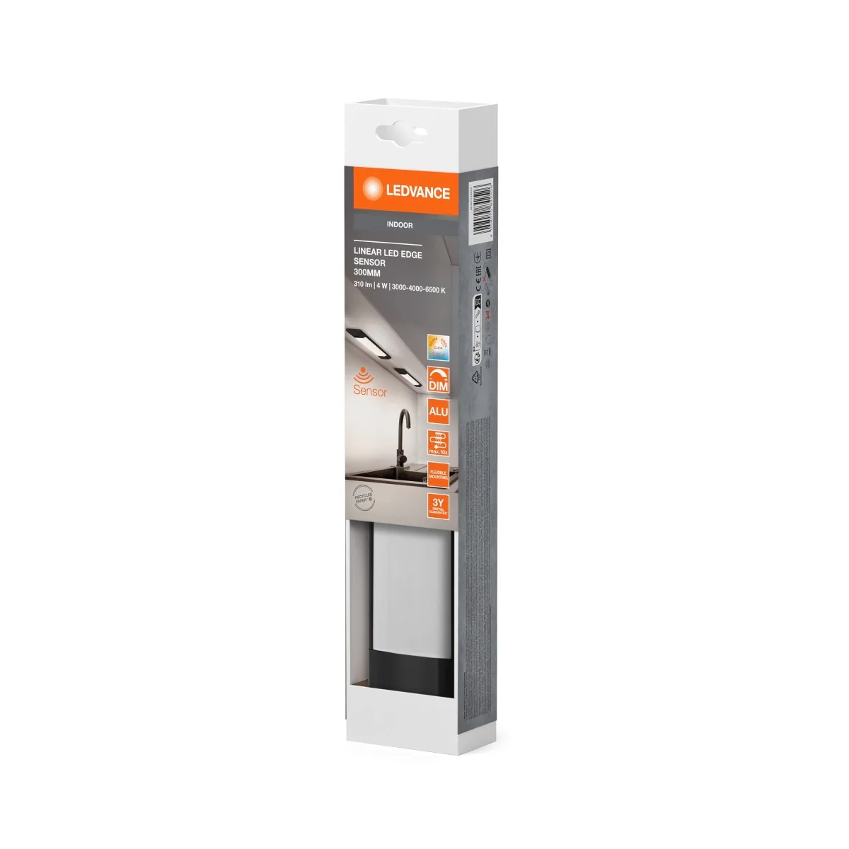 OSRAM LINEAR EDGE SENSOR 30cm CCT DIM czarny mat - Image 2