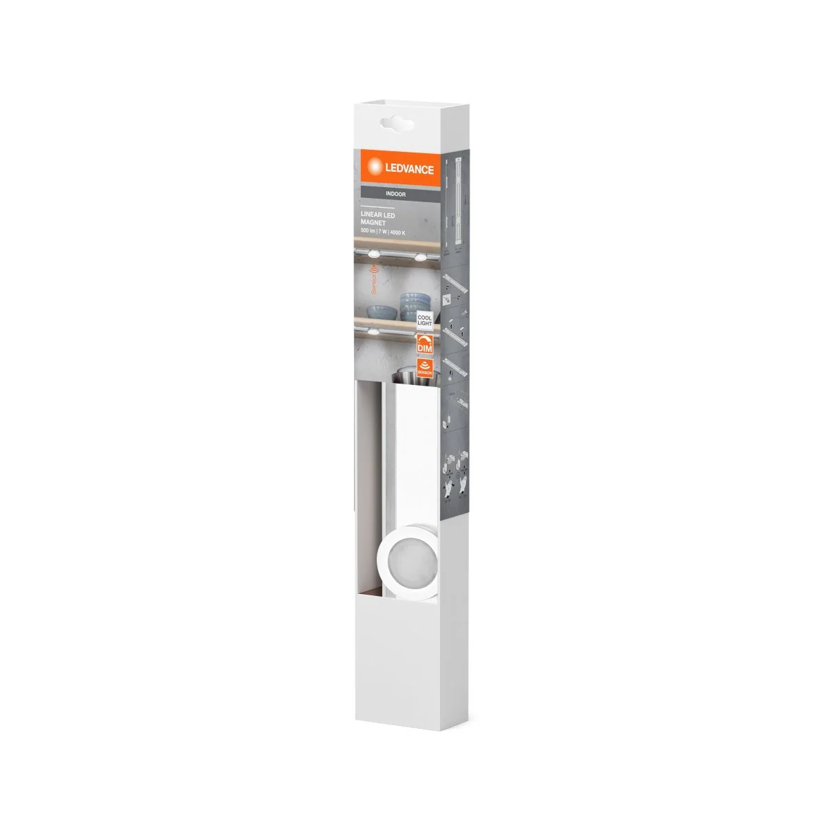 OSRAM LINEAR LED MAGNET 2 Spot Sensor 7W 840 DIM - Image 2