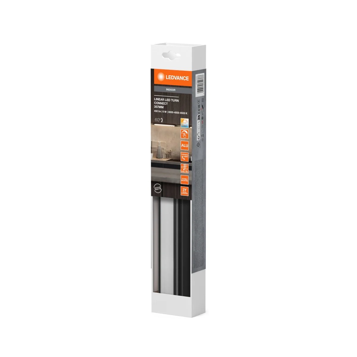 OSRAM LINEAR TURN CONNECT 35 cm CCT DIM czarny - Image 2
