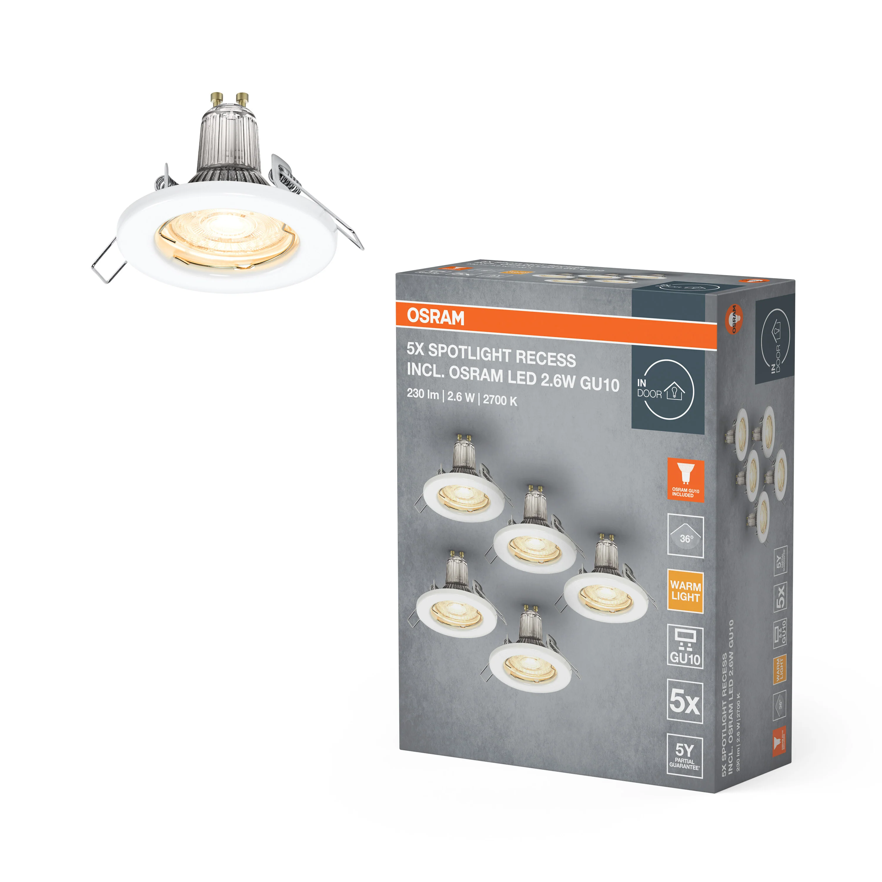 OSRAM LUNETTA® Hall z czujnikiem biały - Image 4