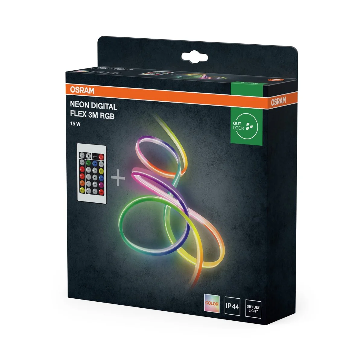 OSRAM NEON DIGITAL FLEX 3M RGB z pilotem - Image 2