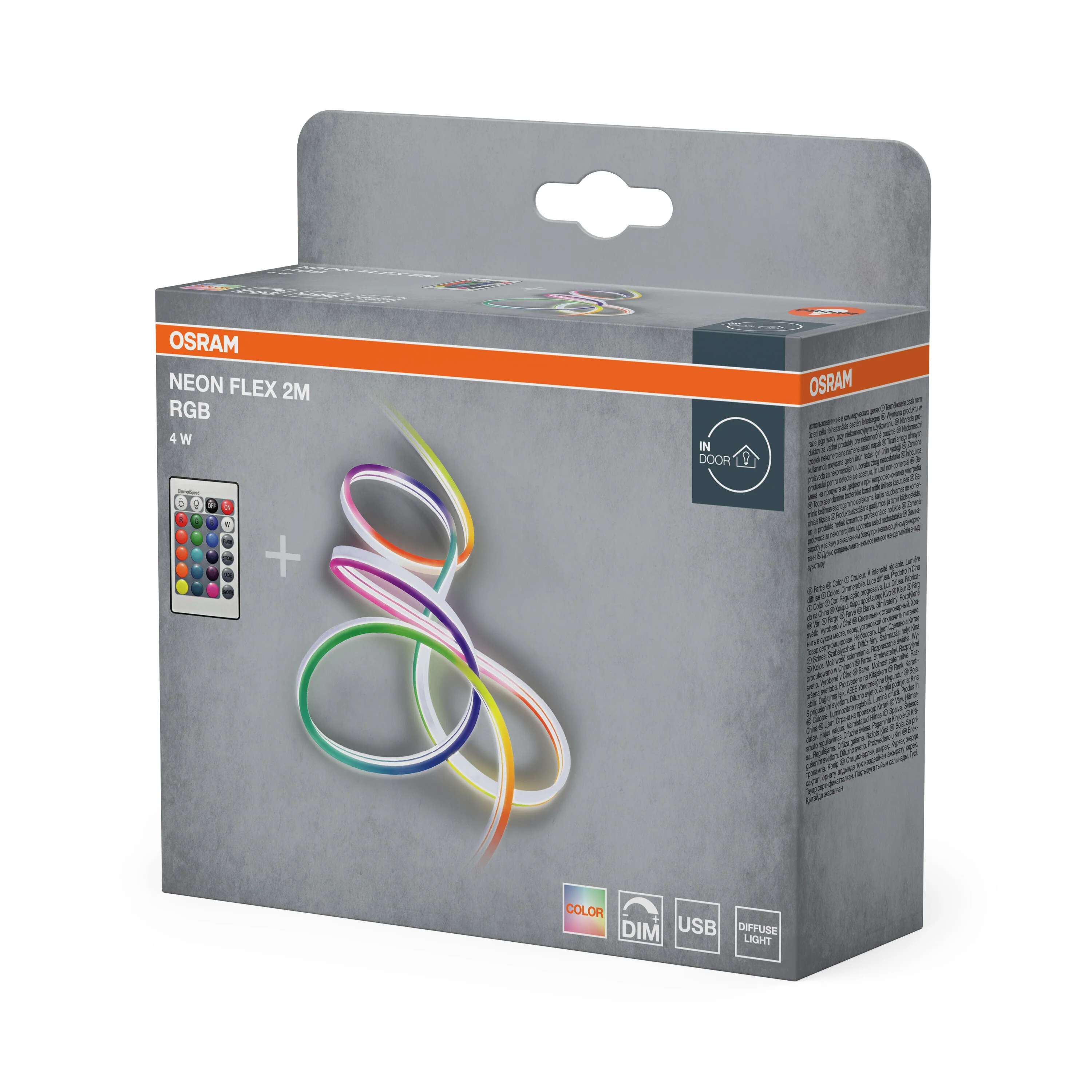 OSRAM NEONFLEX USB z pilotem 2M RGB USB - Image 6