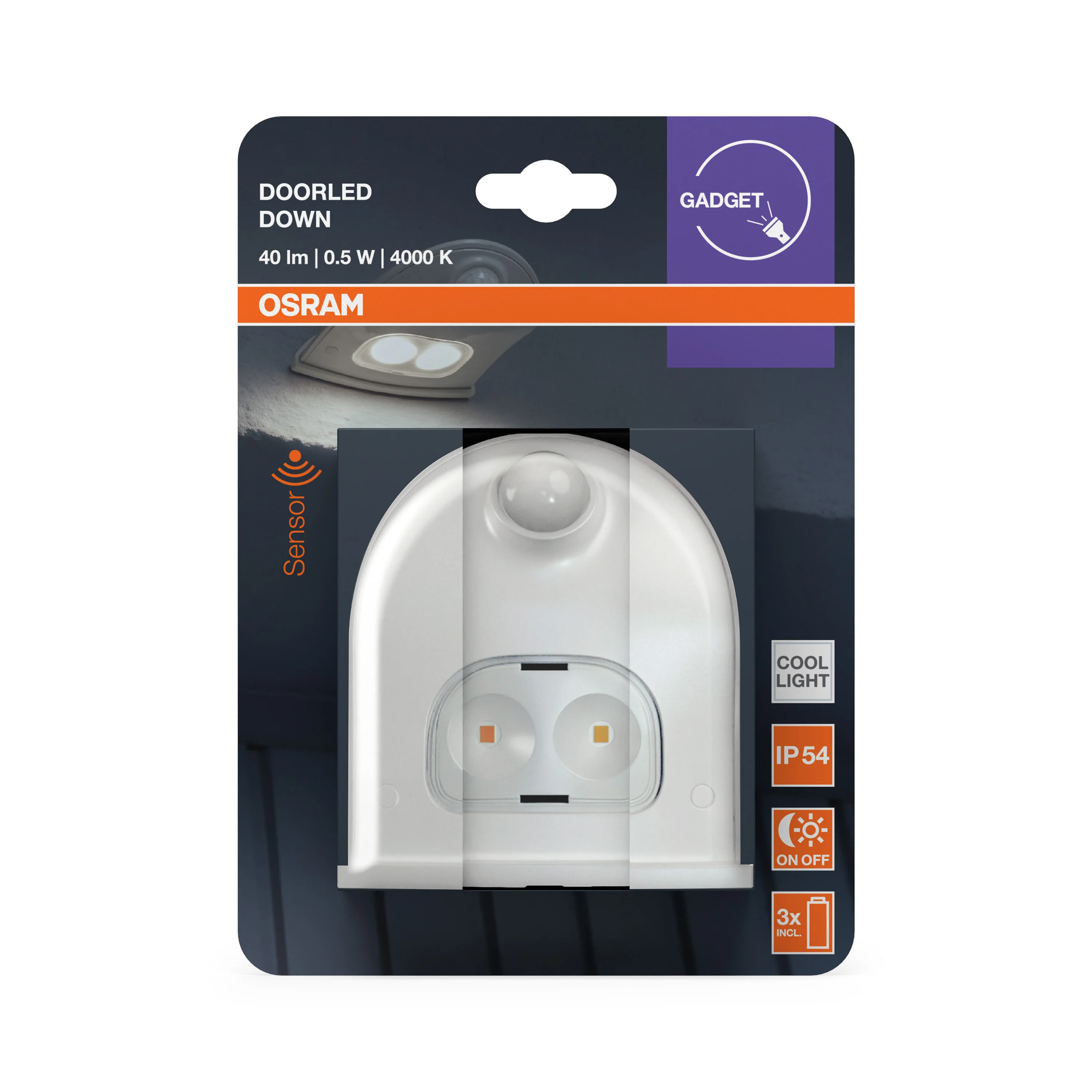 OSRAM NIGHTLUX® Ceiling srebrny - Image 6