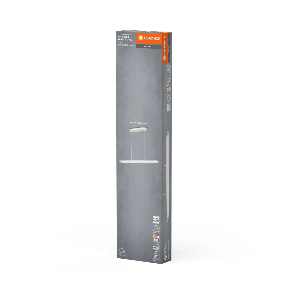 OSRAM OFFICE LINE PANEL ELLIPSE 57W 940 White - Image 2