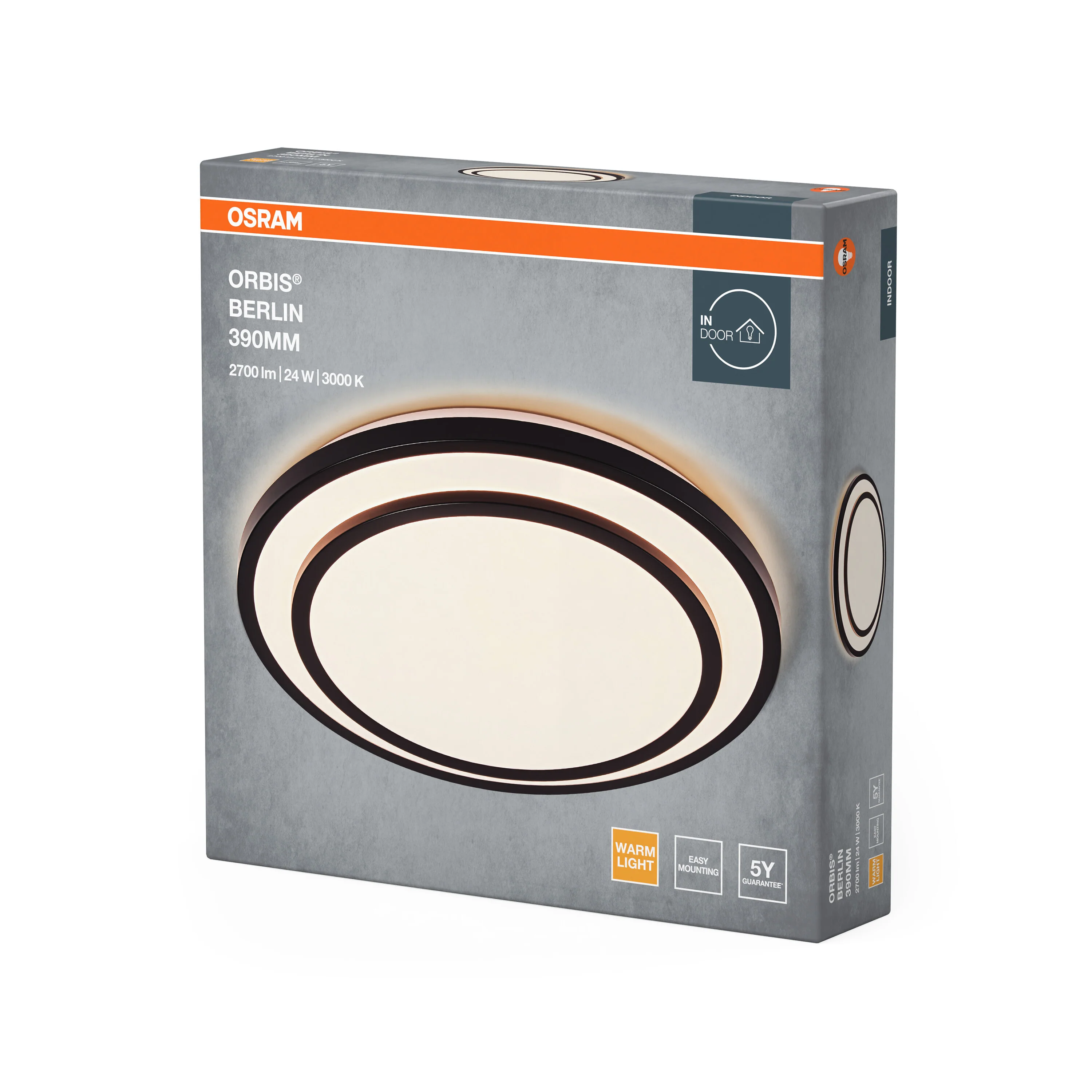 OSRAM ORBIS BERLIN 390mm 24W 830 czarny - Image 6